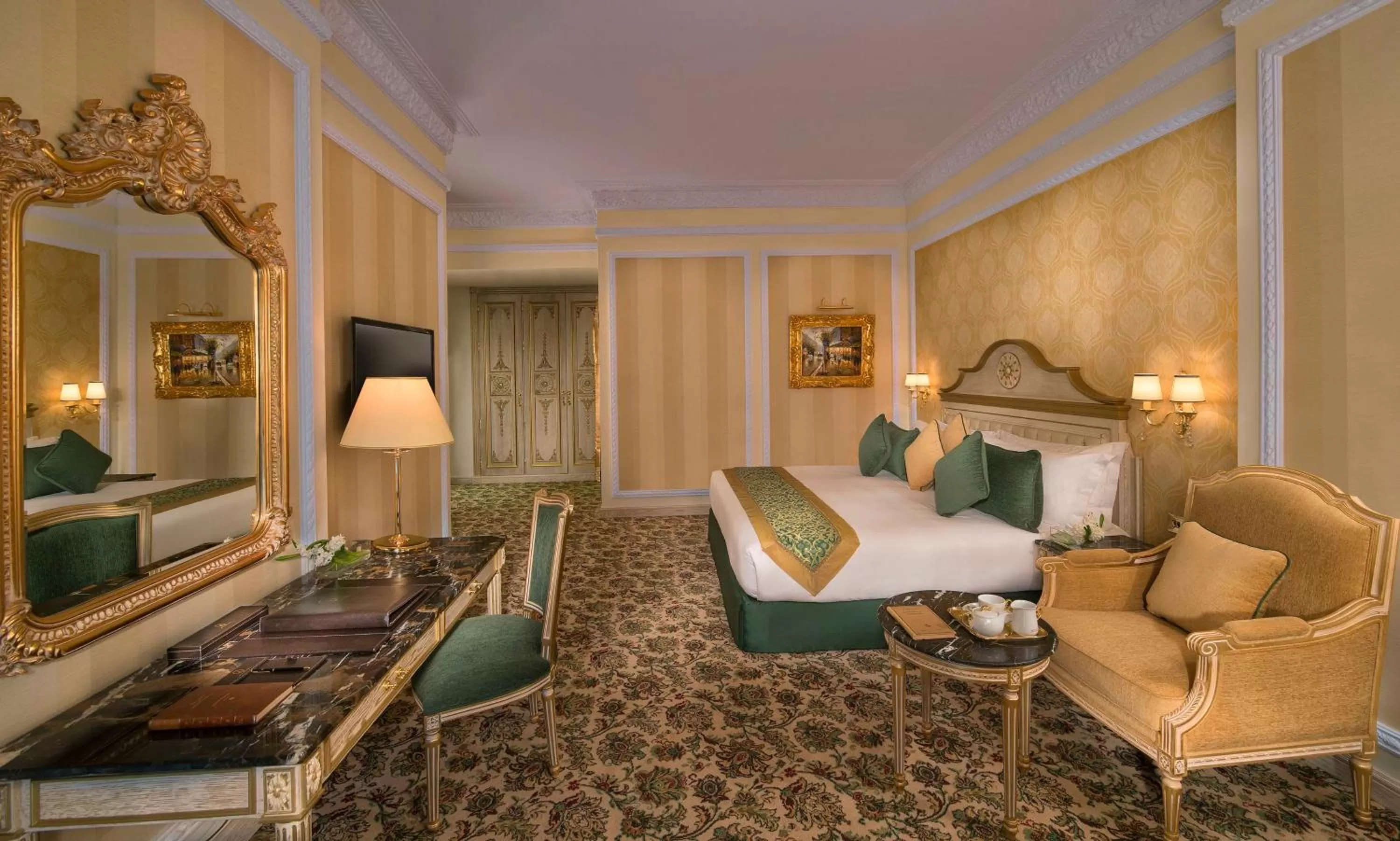 Bedroom, Bed in Royal Rose Abu Dhabi, a Curio Collection by Hilton Affiliated Hotel