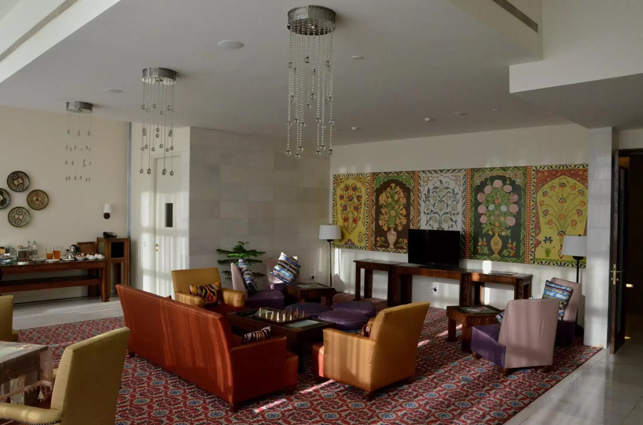 Living room, Seating Area in Dushanbe Serena Hotel