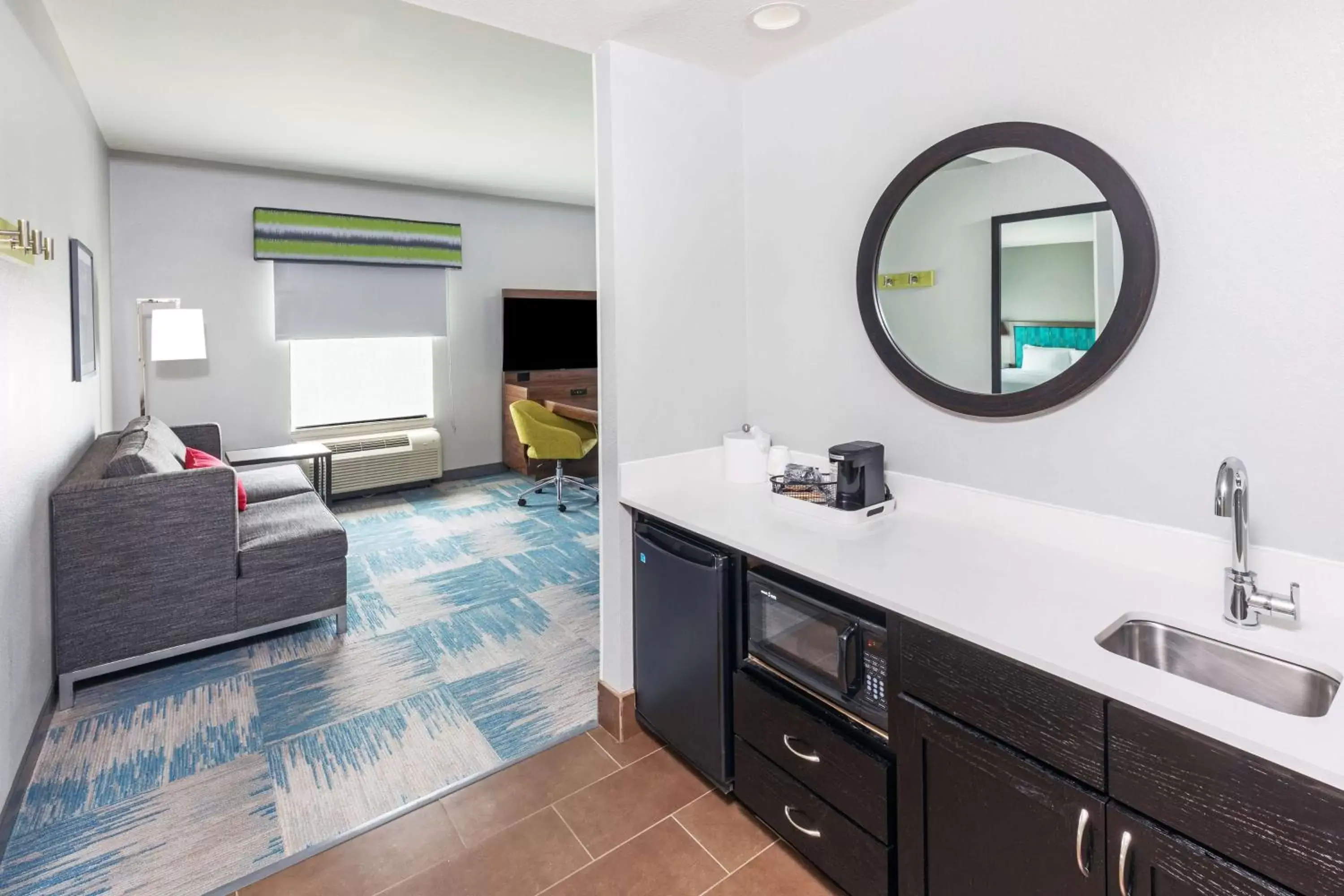 Photo of the whole room, Bathroom in Hampton Inn and Suites Houston Central