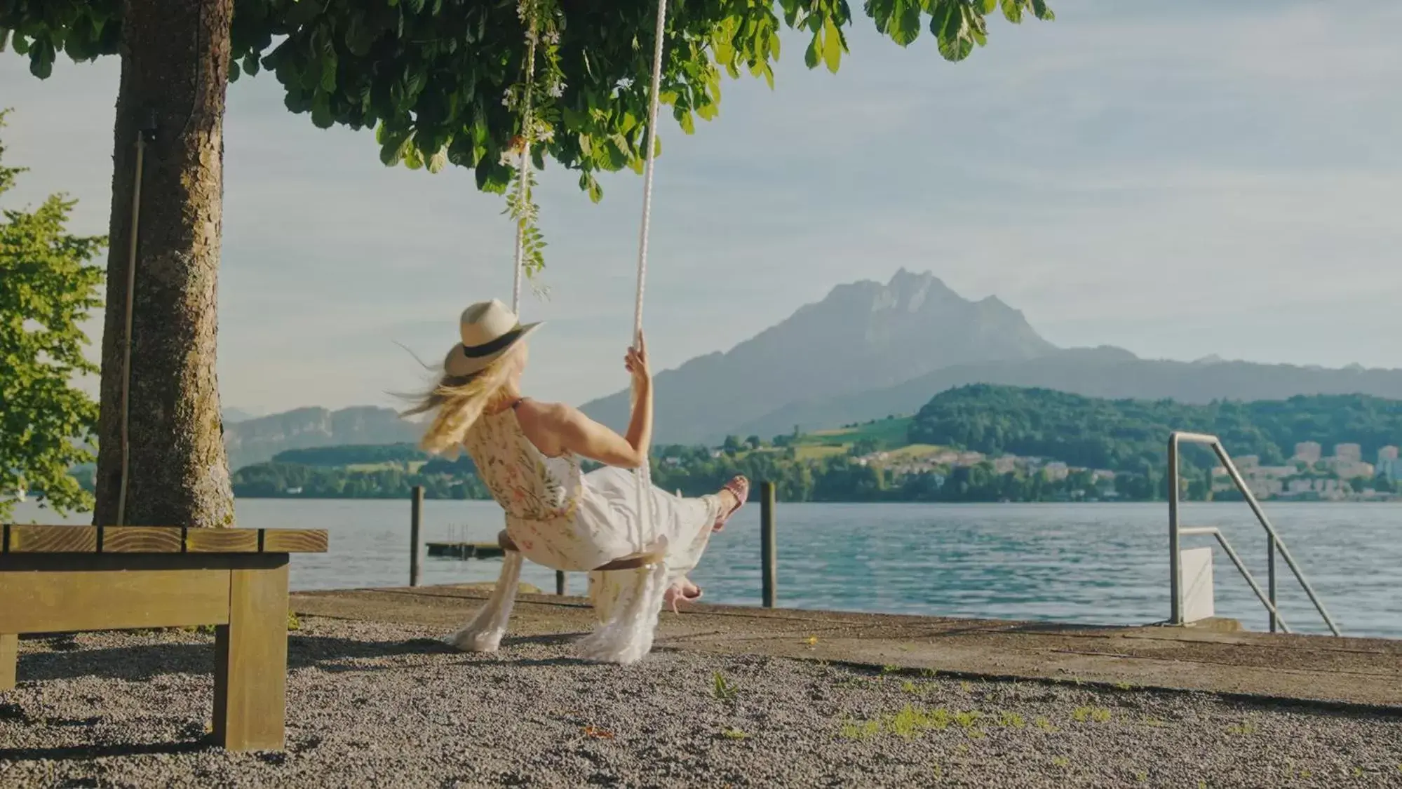 Natural landscape in HERMITAGE Lake Lucerne - Beach Club & Lifestyle Hotel