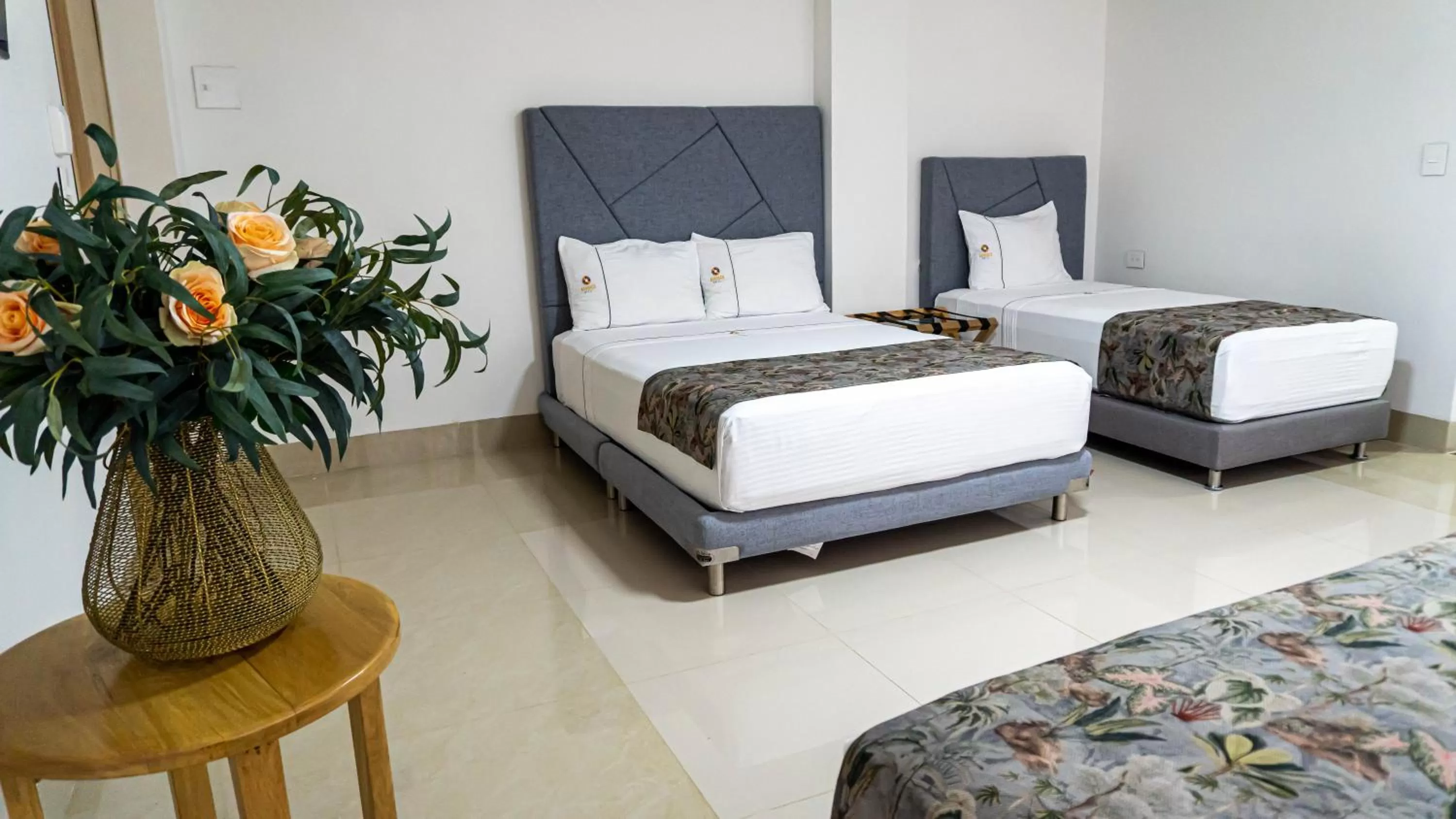 Bed in Hotel Arhuaco Rodadero