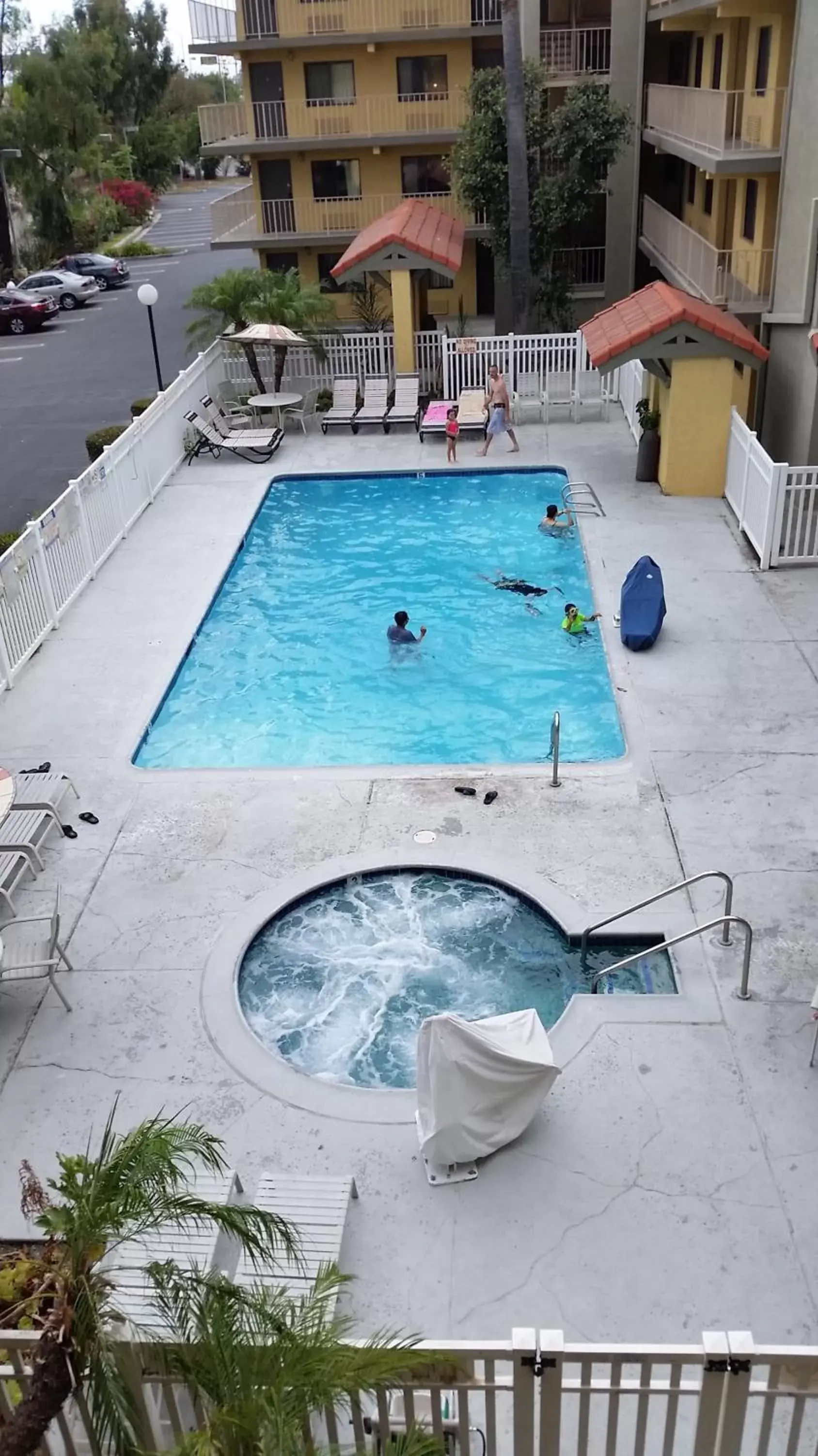 Pool View in Days Inn by Wyndham Buena Park