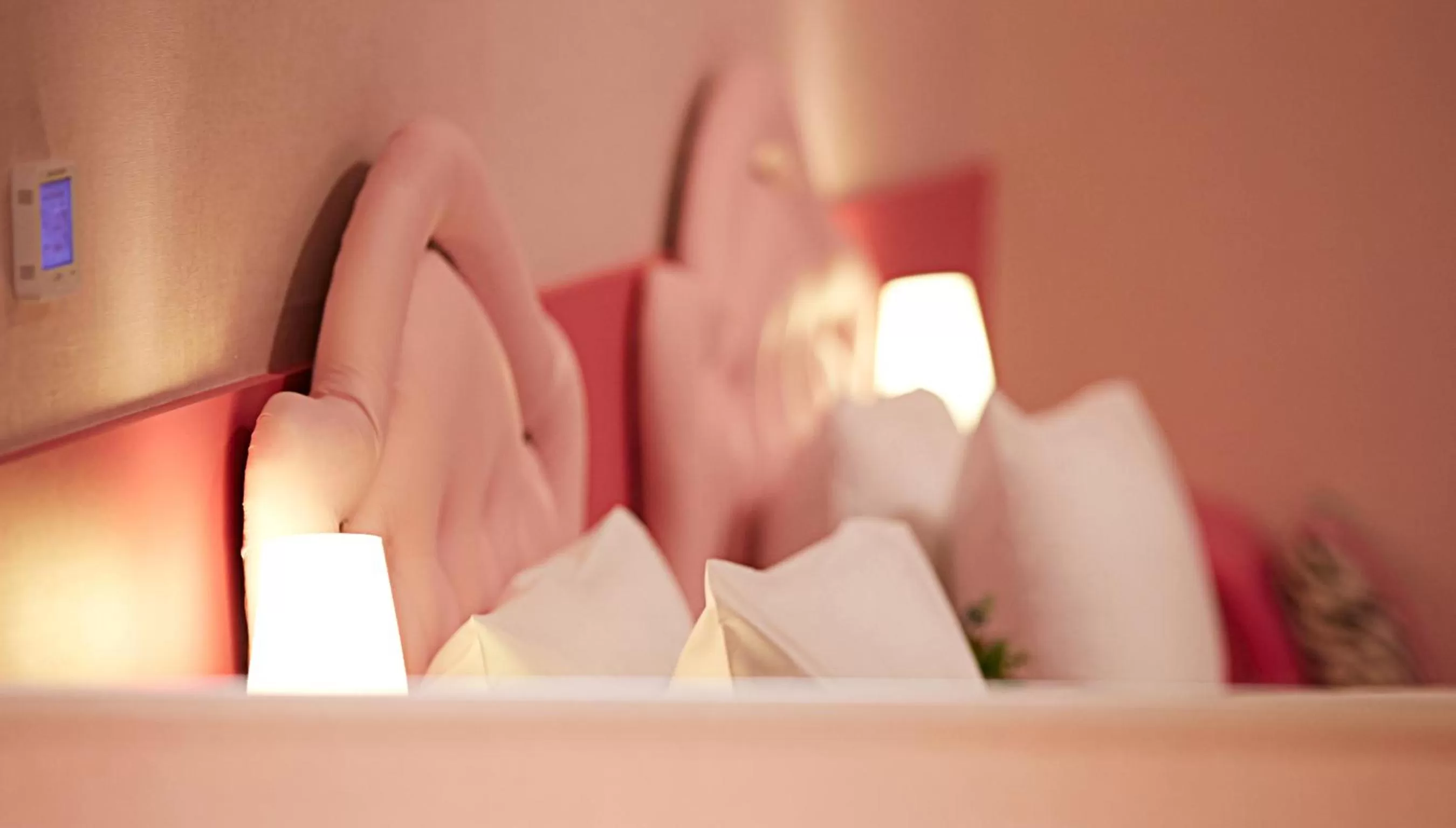 Decorative detail, Bed in Hotel Skypark Central Myeongdong