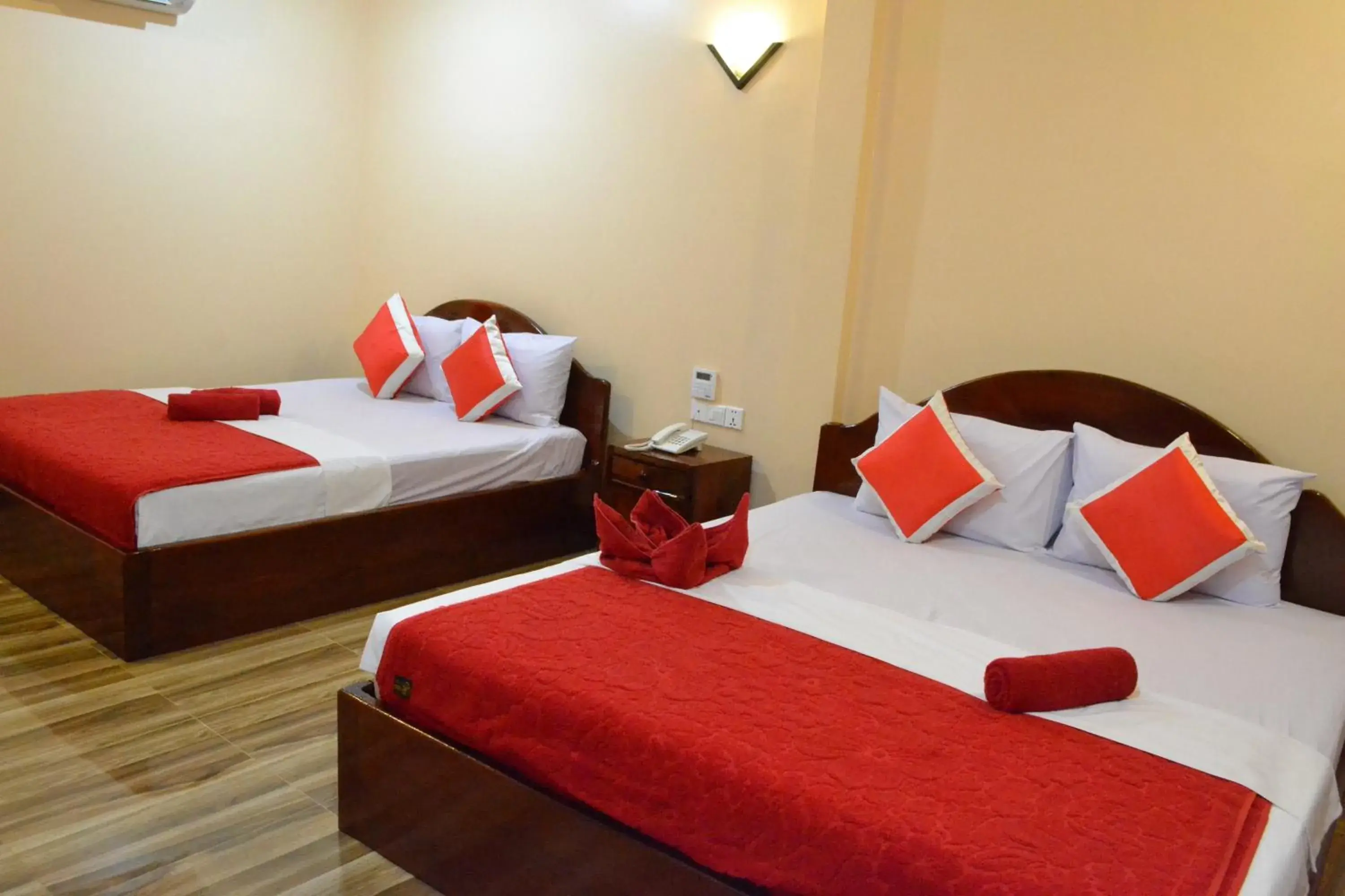 Bedroom, Bed in Capital Battambang Hotel Bedroom, Bed in Capital Battambang Hotel