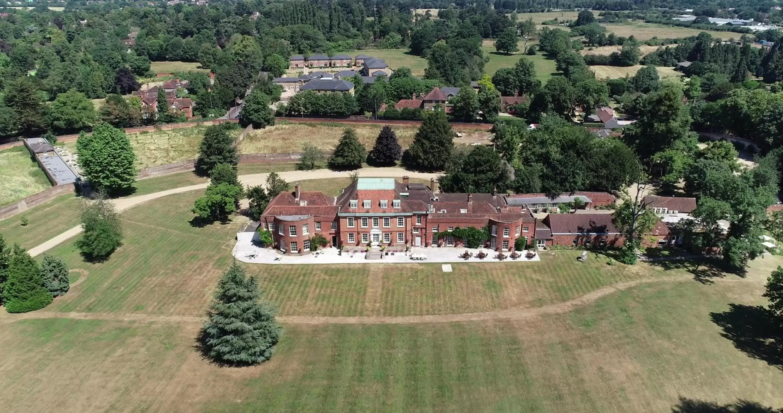 Bird's eye view, Bird's-eye View in Stoke Place- Part of the Cairn Collection