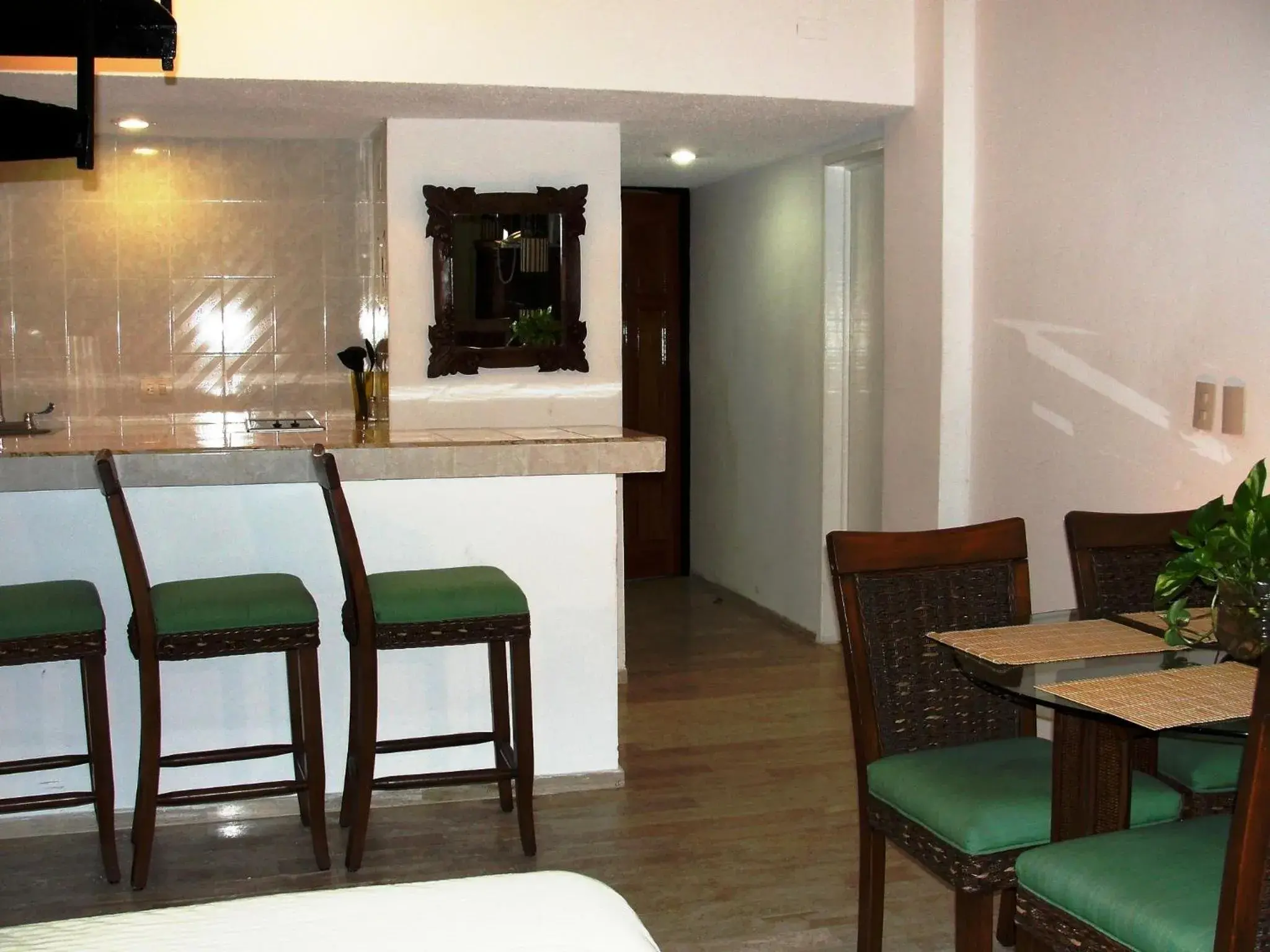 Kitchen or kitchenette in Salvia Cancun Aparts