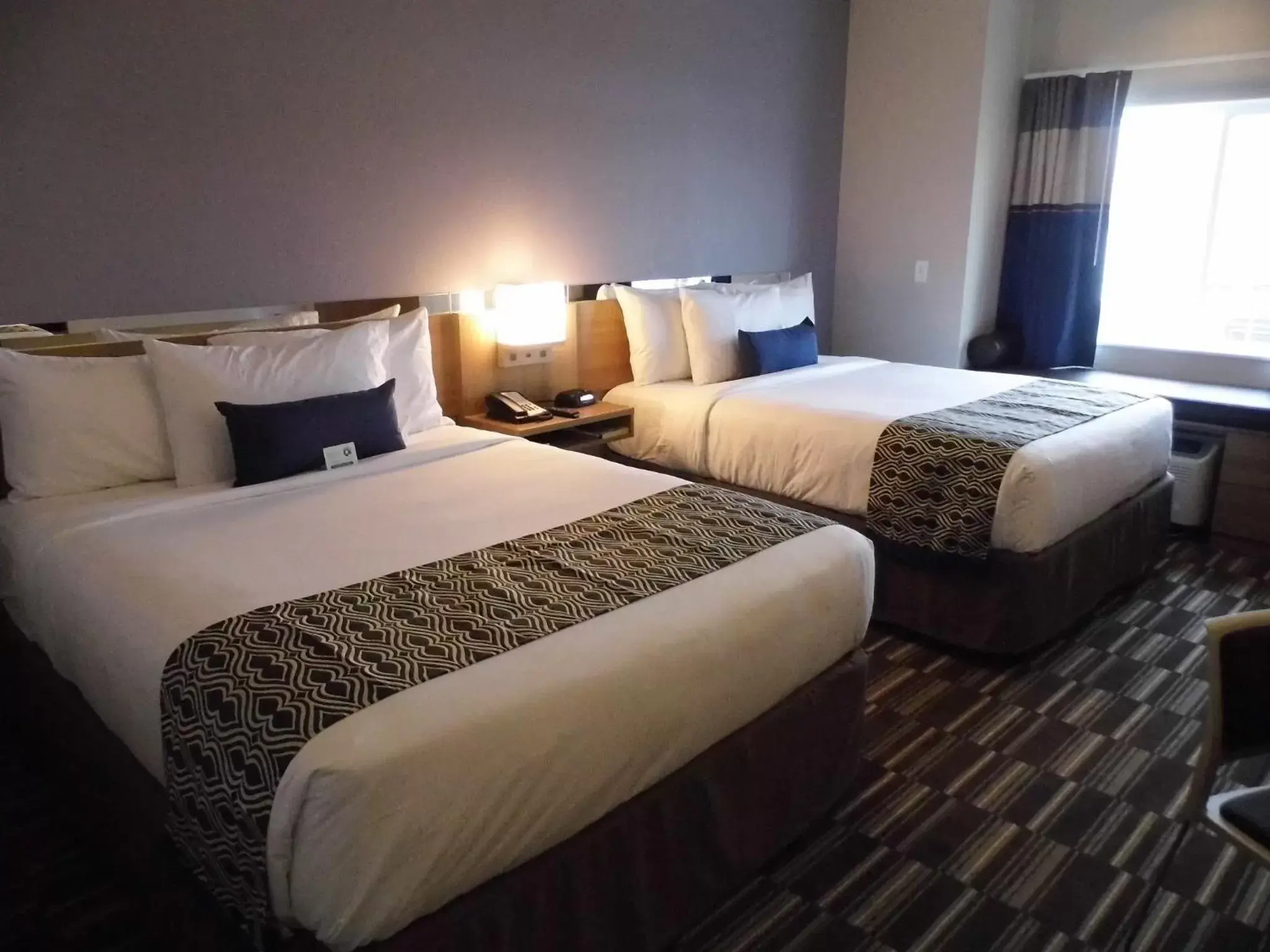 Queen Room with Two Queen Beds - Disability Access/Non-Smoking in Microtel Inn & Suites by Wyndham Vernal/Naples Queen Room with Two Queen Beds - Disability Access/Non-Smoking in Microtel Inn & Suites by Wyndham Vernal/Naples