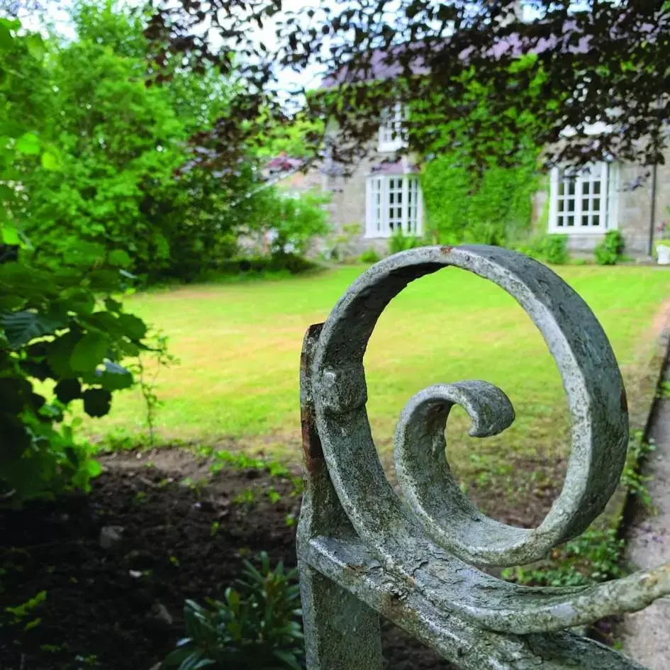 Garden in Pontyclerc Farm House Bed and Breakfast