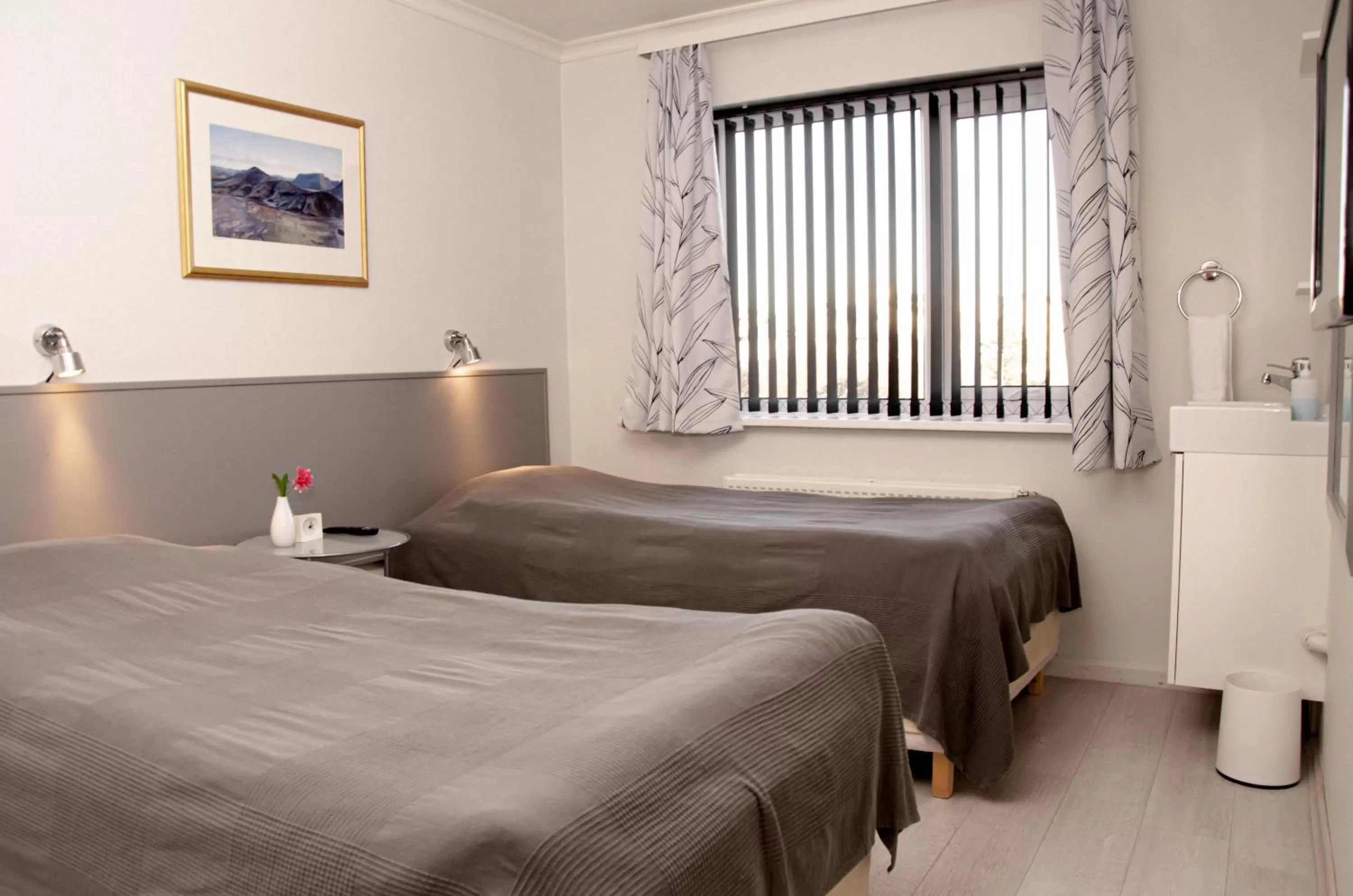 Double or Twin Room with Shared Bathroom in B&B Guesthouse - Bed and Breakfast Keflavik Centre
