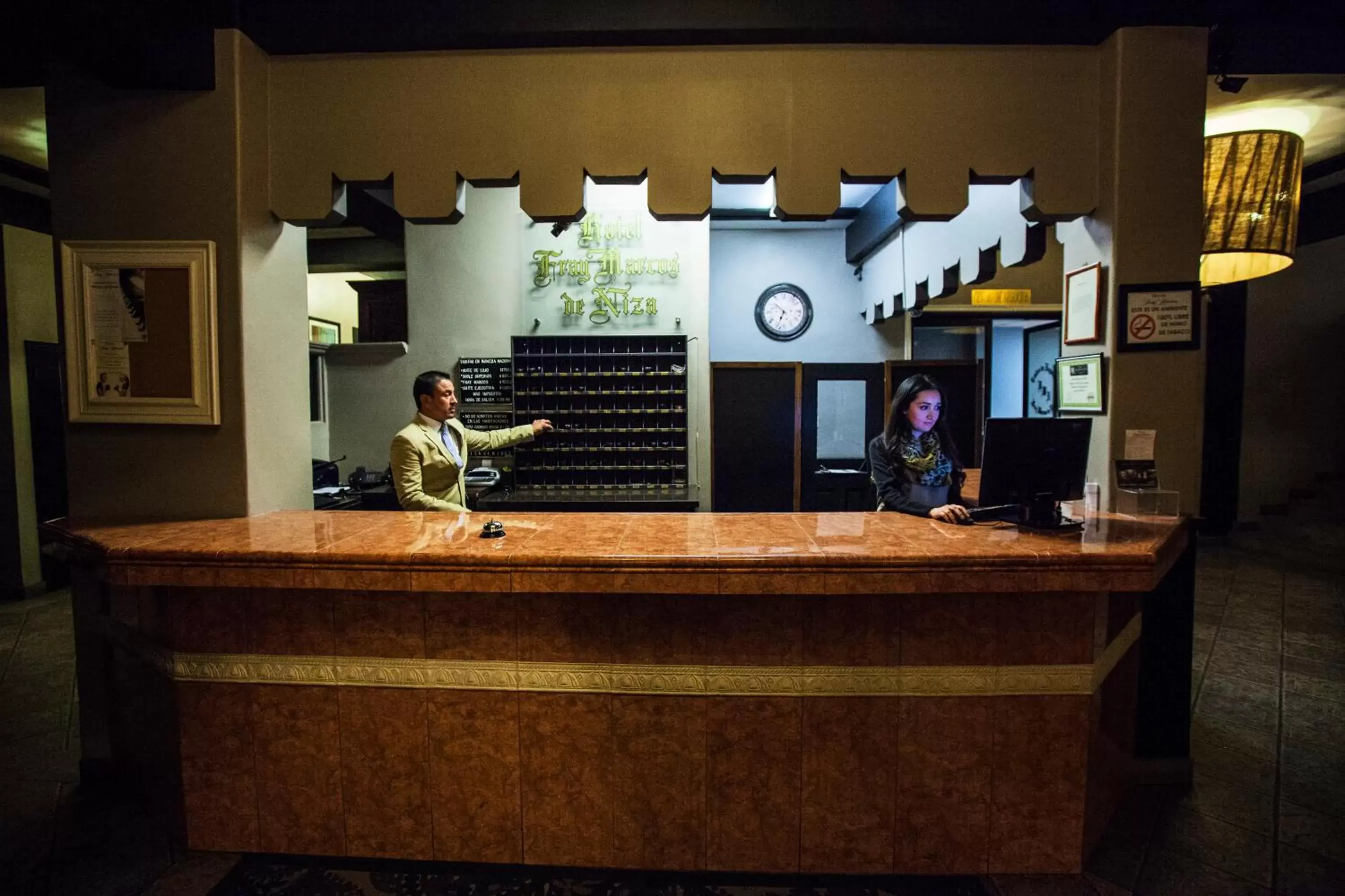 Staff, Lobby/Reception in Hotel Fray Marcos