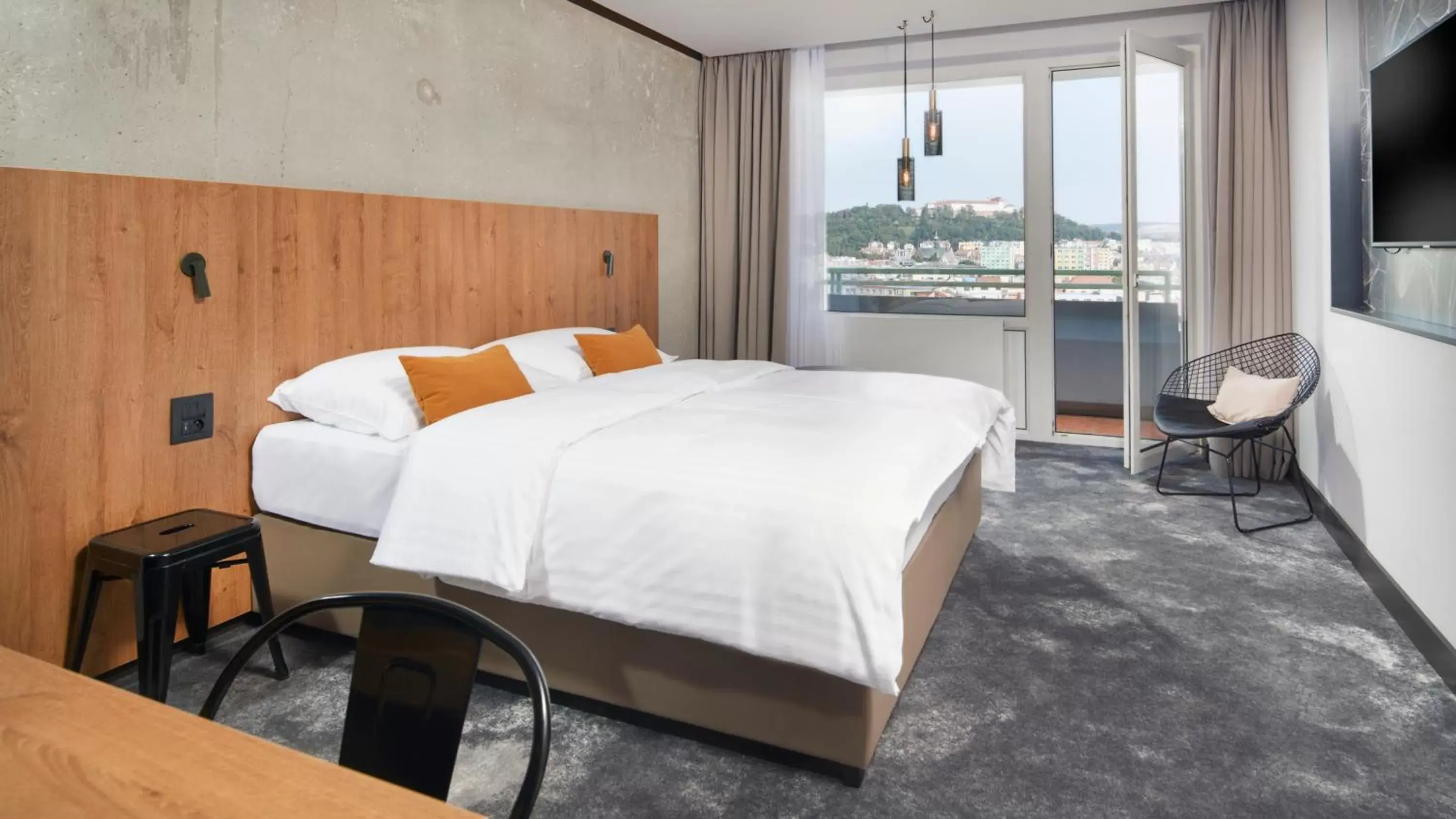 Bedroom, Bed in OREA Congress Hotel Brno