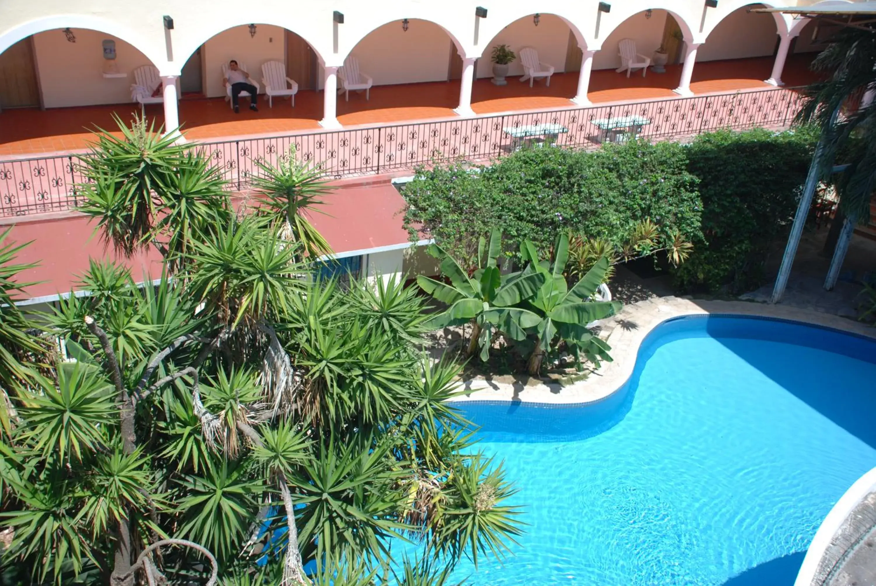 Pool View in Hotel María de la Luz by Rotamundos