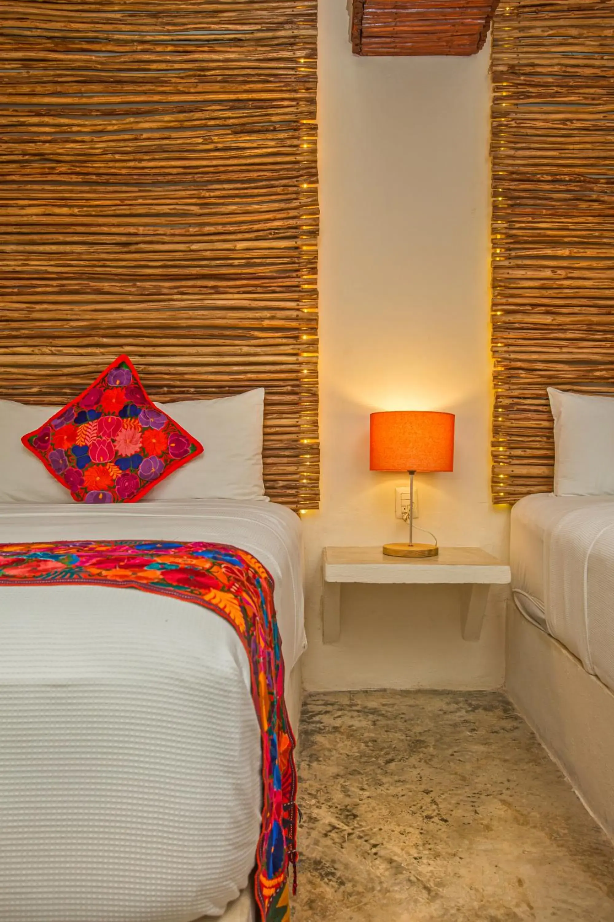Bed in Tierra maya Hotel & Sanctuary