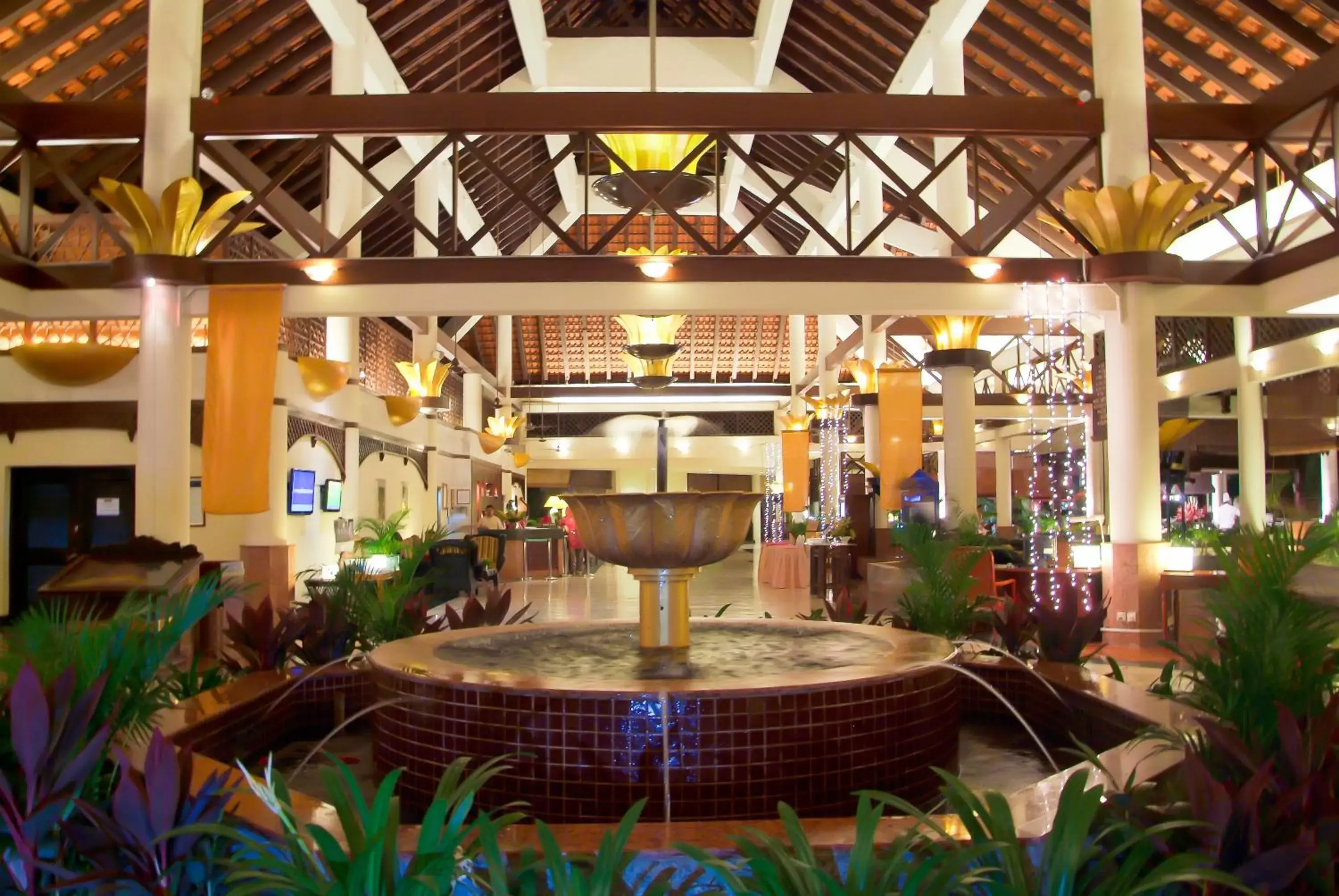 Decorative detail in Le Grandeur Palm Resort Johor