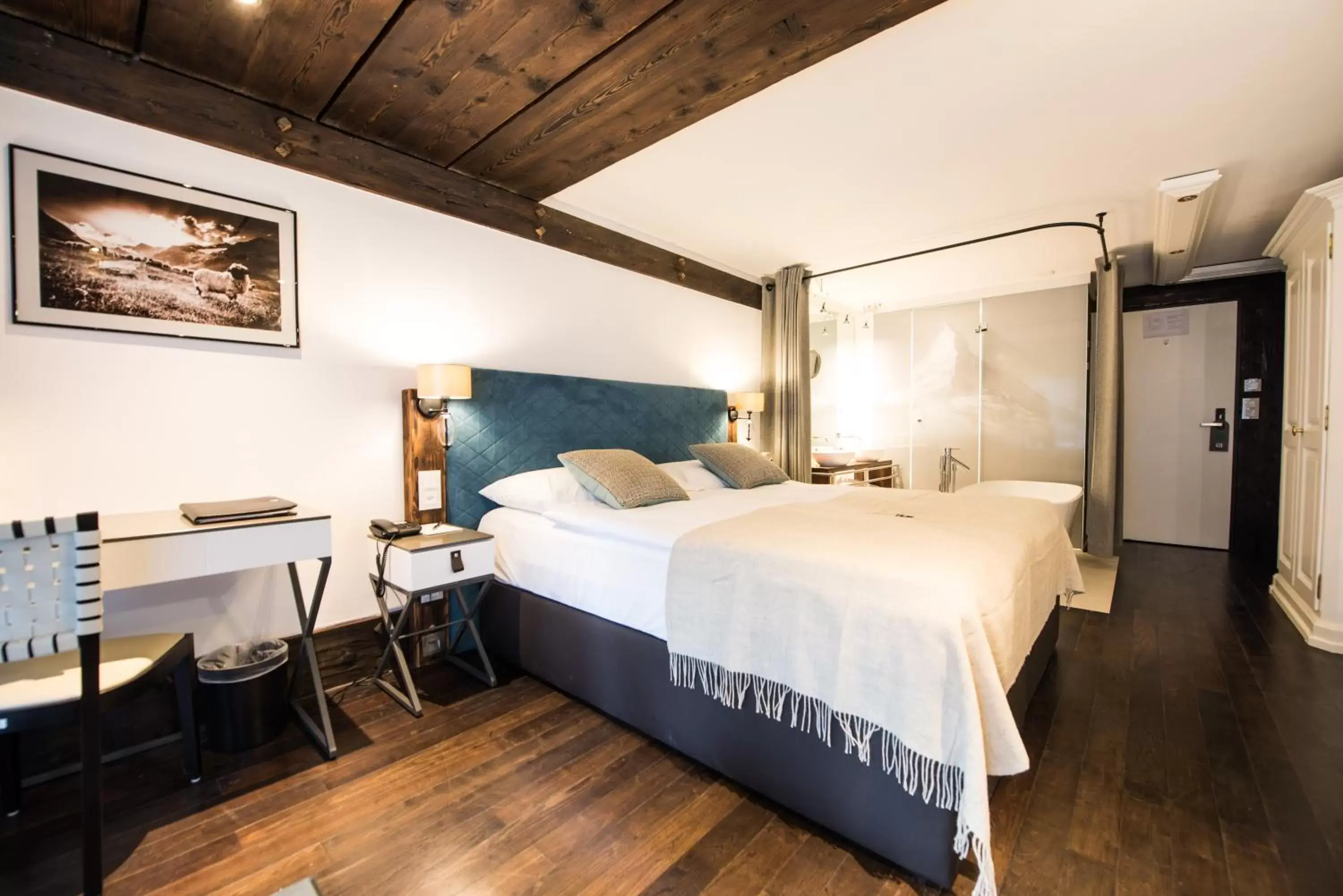 Bed in Wellness Hotel Alpenhof