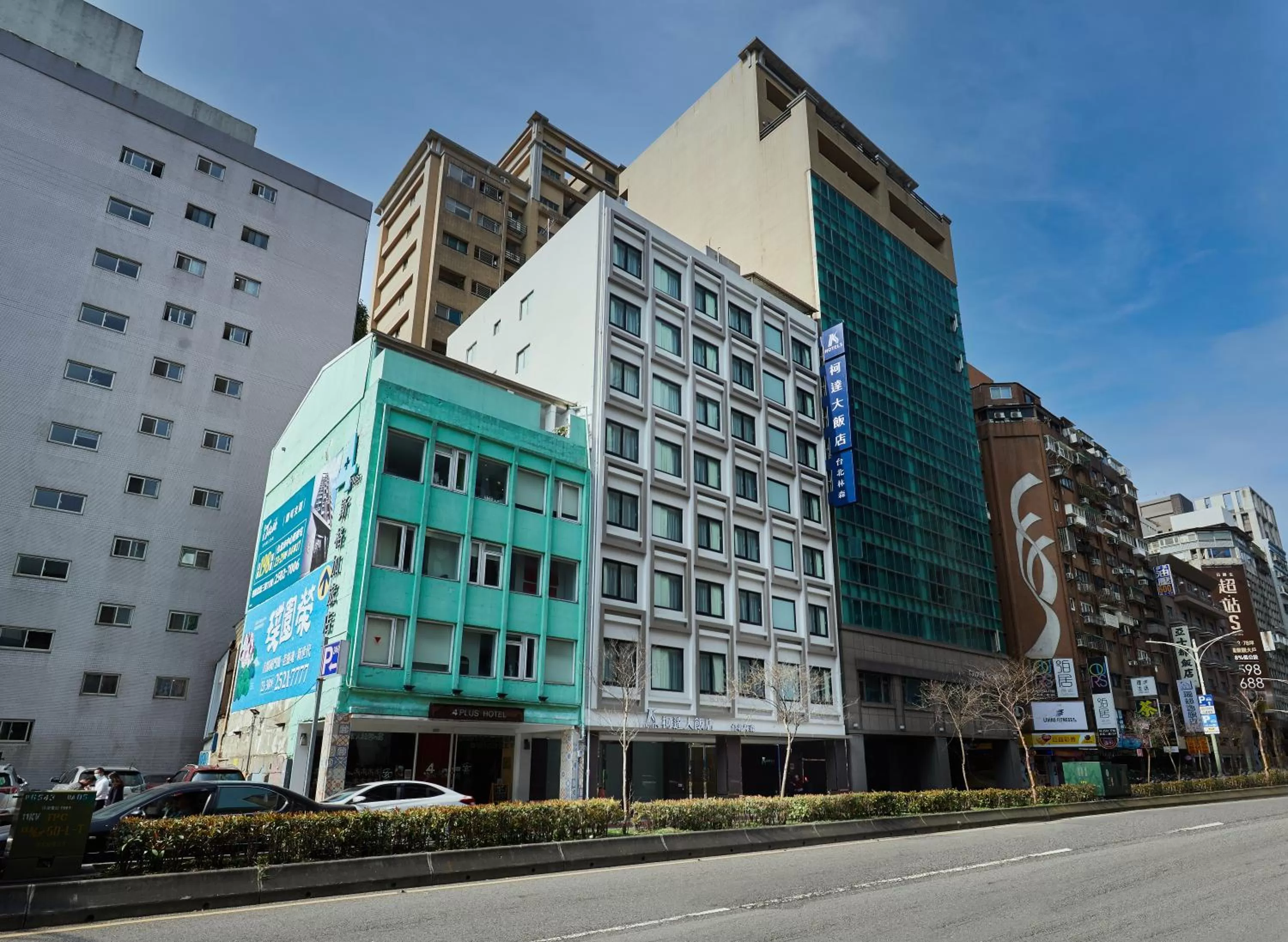 Property building in K Hotels Taipei Linsen