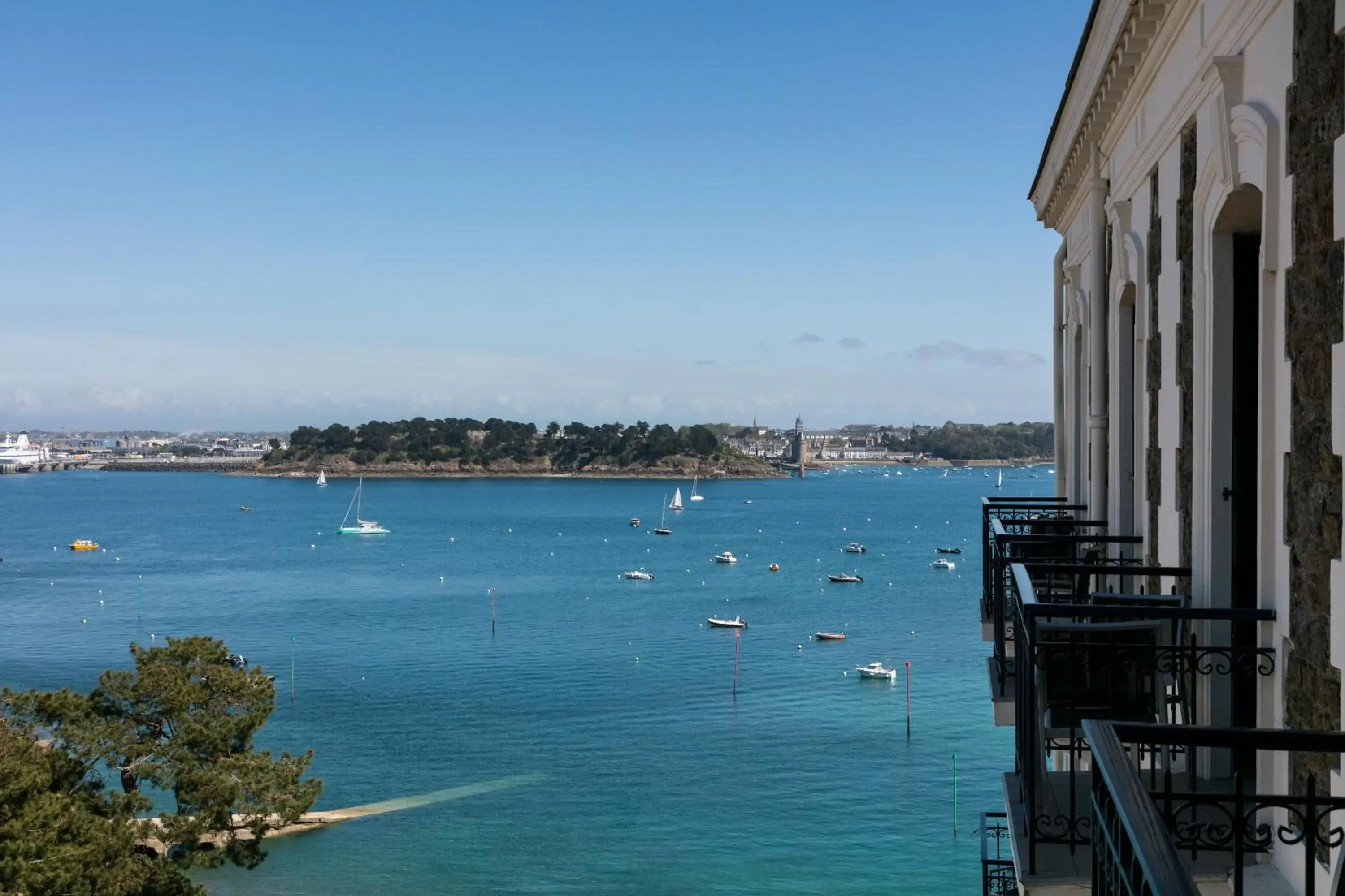 Sea view in Hotel Barriere Le Grand Hotel Dinard