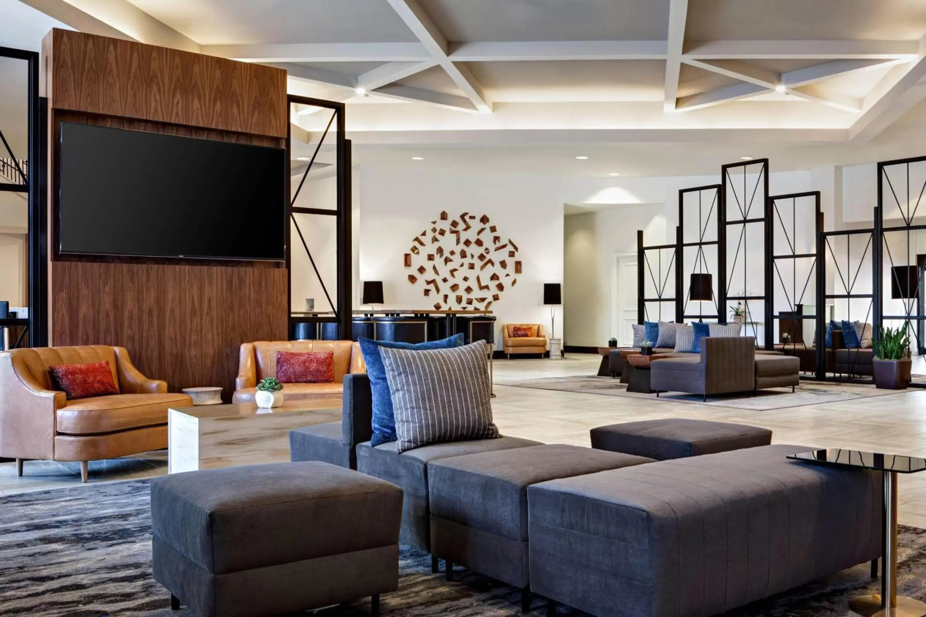 Lobby or reception, Seating Area in Marriott Dallas Las Colinas