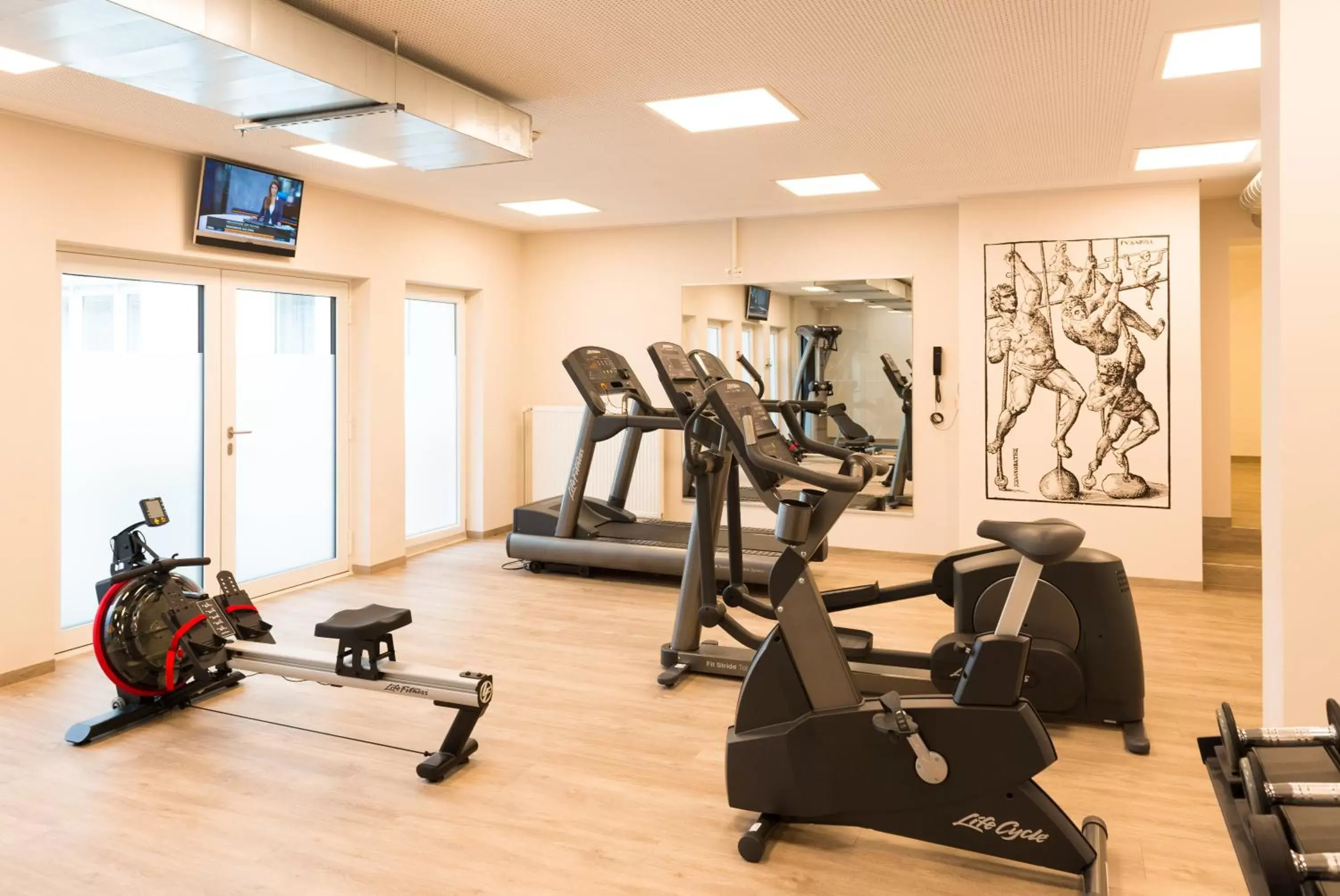 Fitness centre/facilities, Fitness Center/Facilities in Ringhotel Loew's Merkur