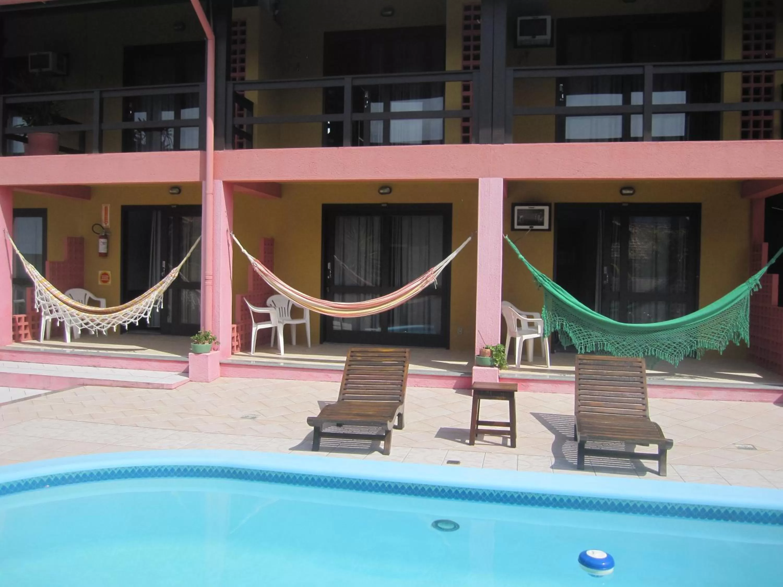 Balcony/Terrace in Pousada Vento Sul