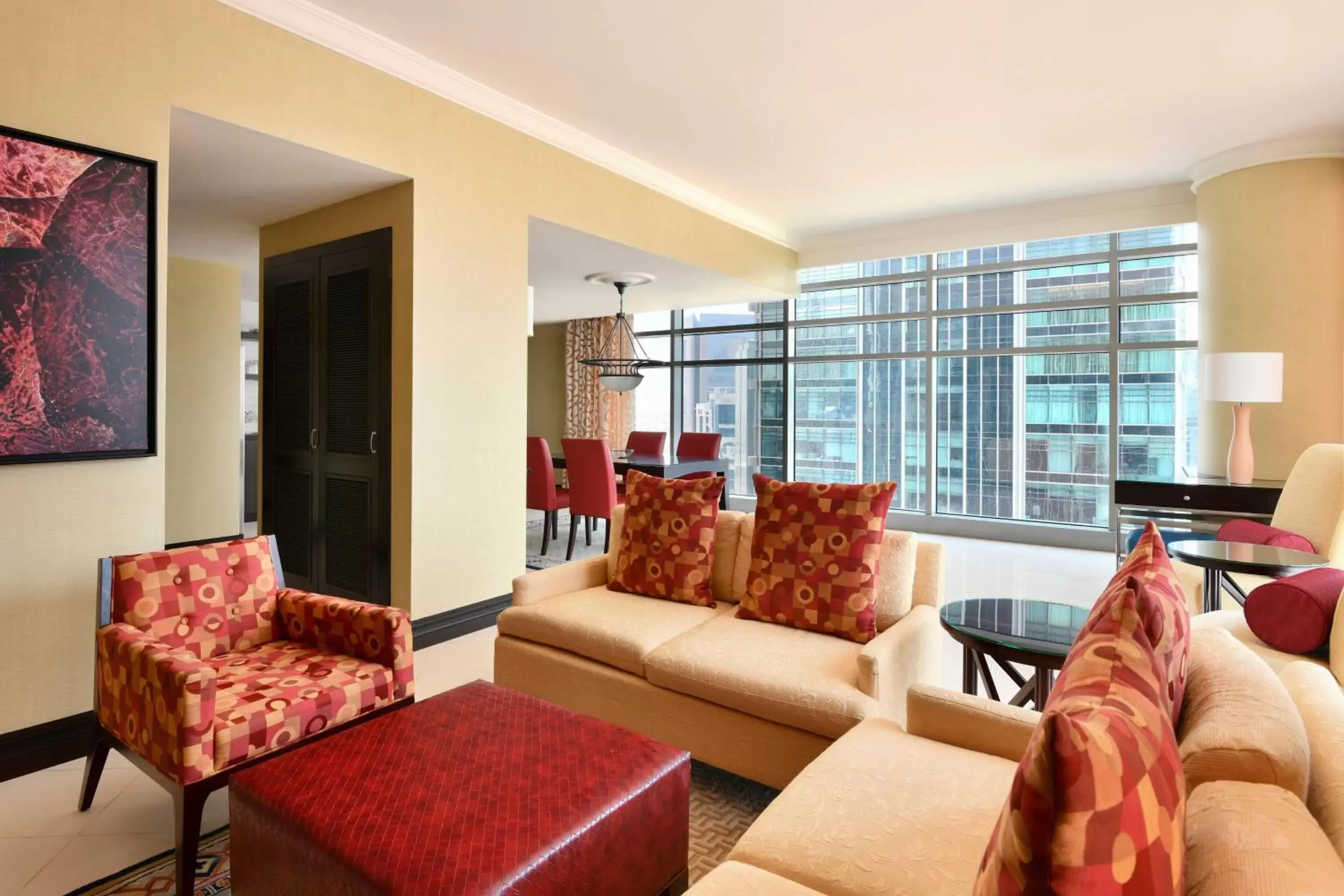 Bedroom, Seating Area in Marriott Marquis City Center Doha Hotel