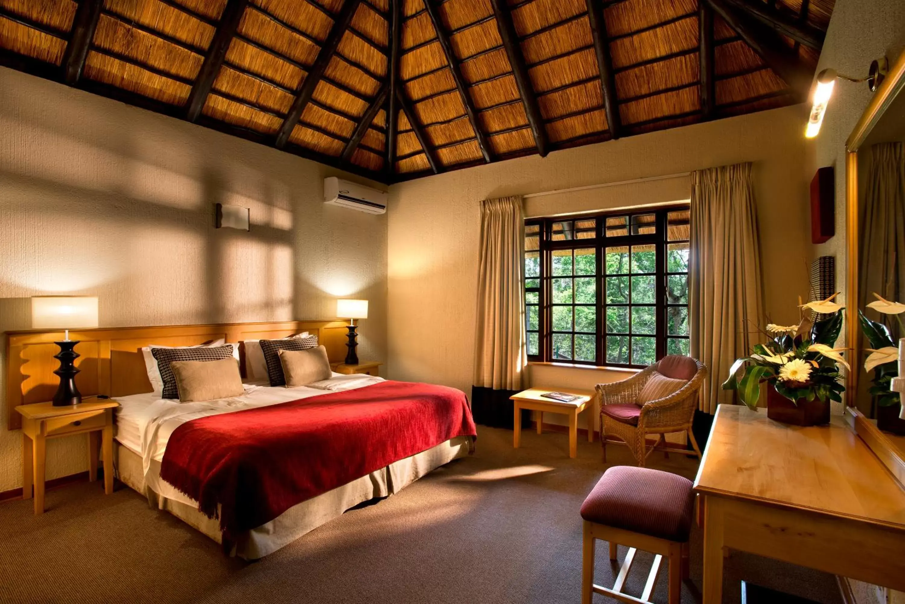 Bed in Kruger Park Lodge