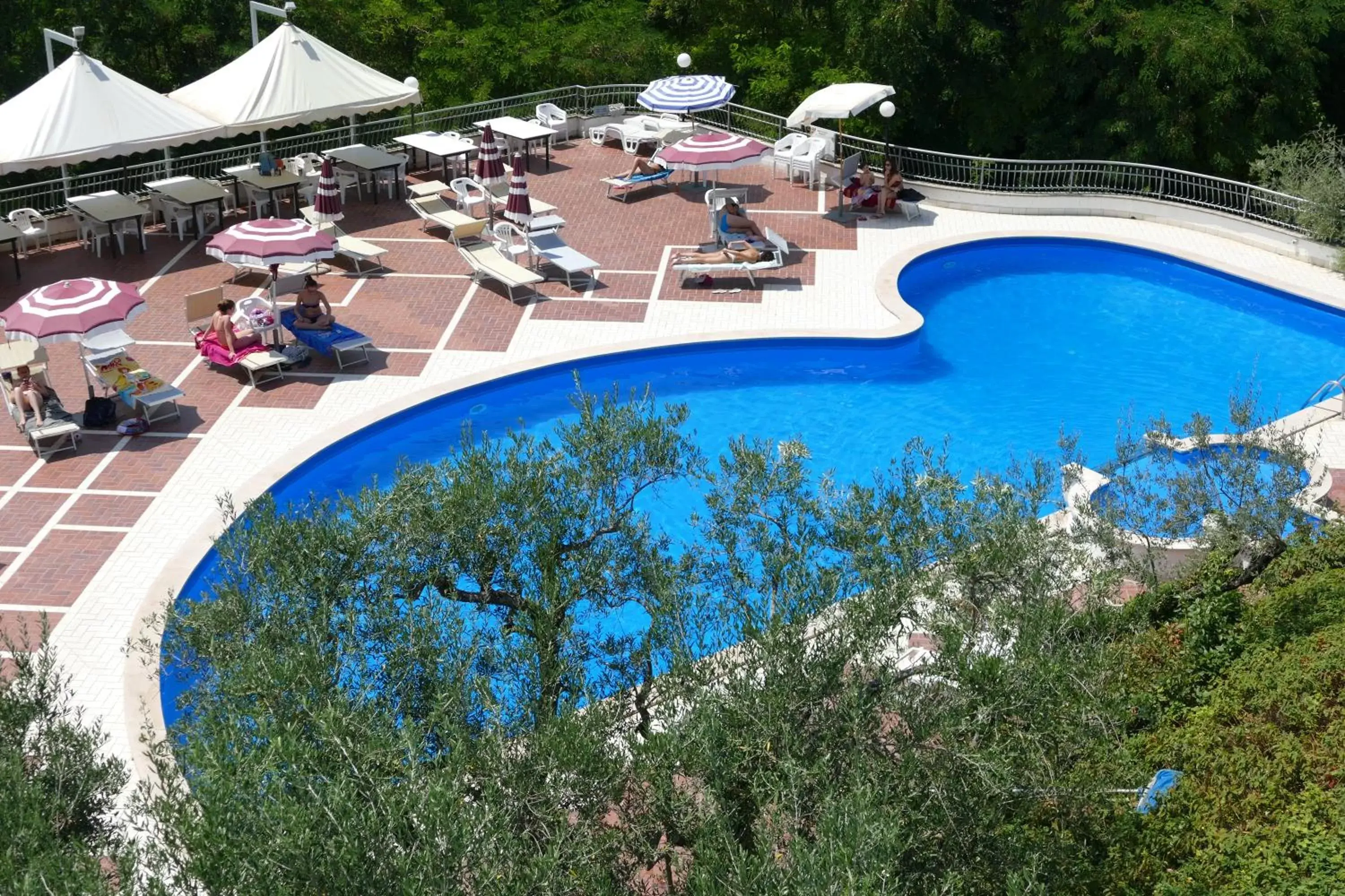 Day, Pool View in Hotel L'Ulivo