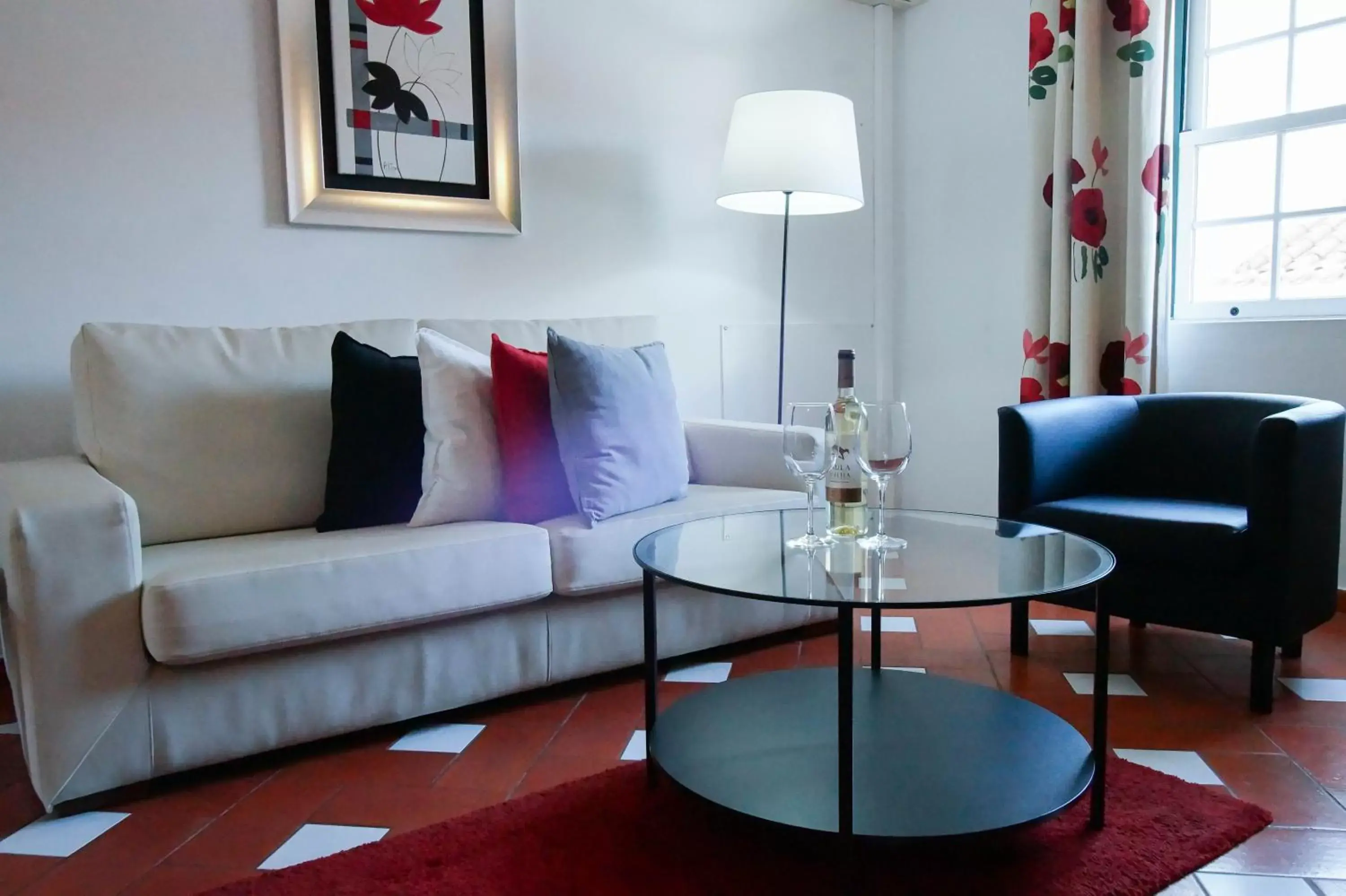 Living room, Seating Area in Baluarte da Vila Apartments