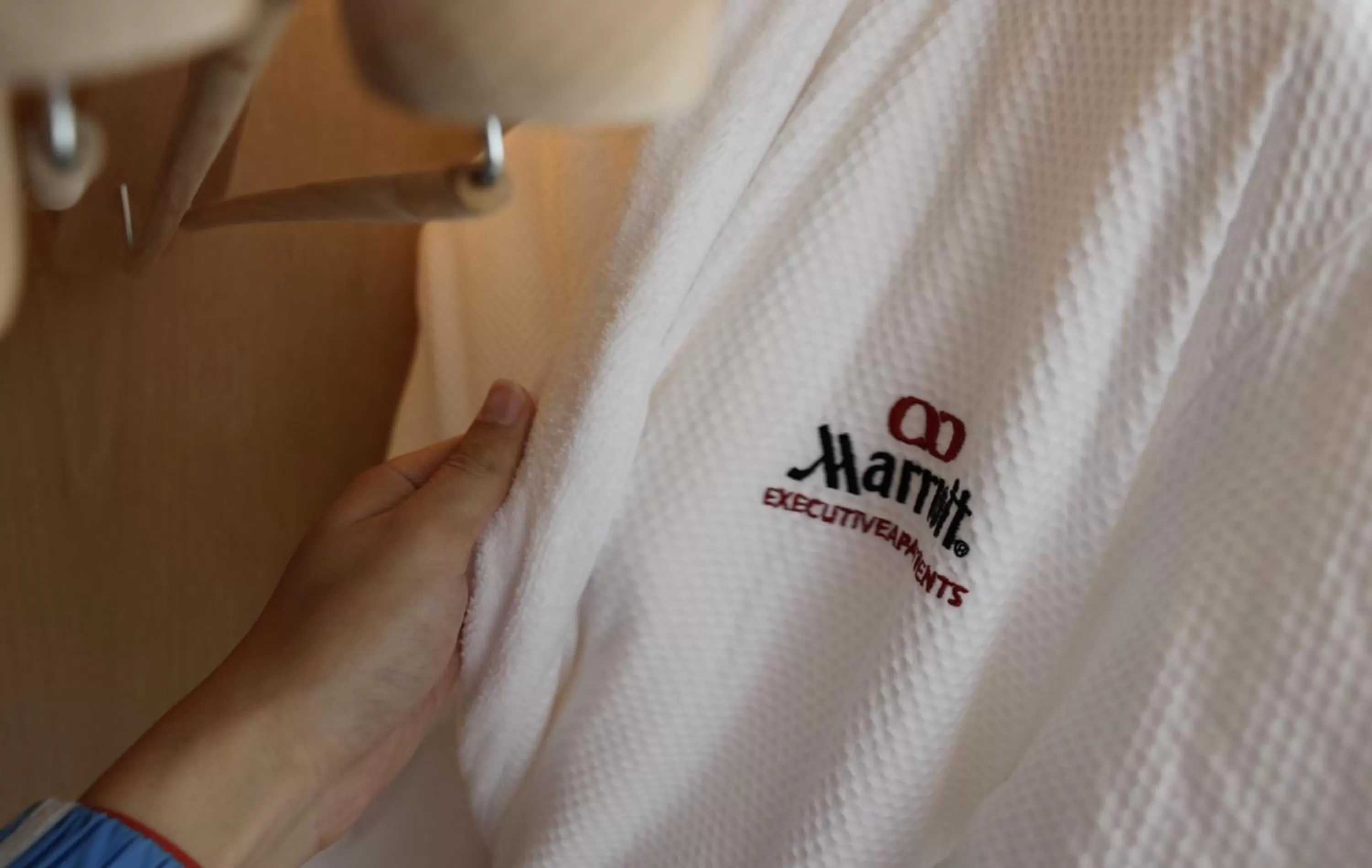 towels in Marriott Executive Apartments Chongqing