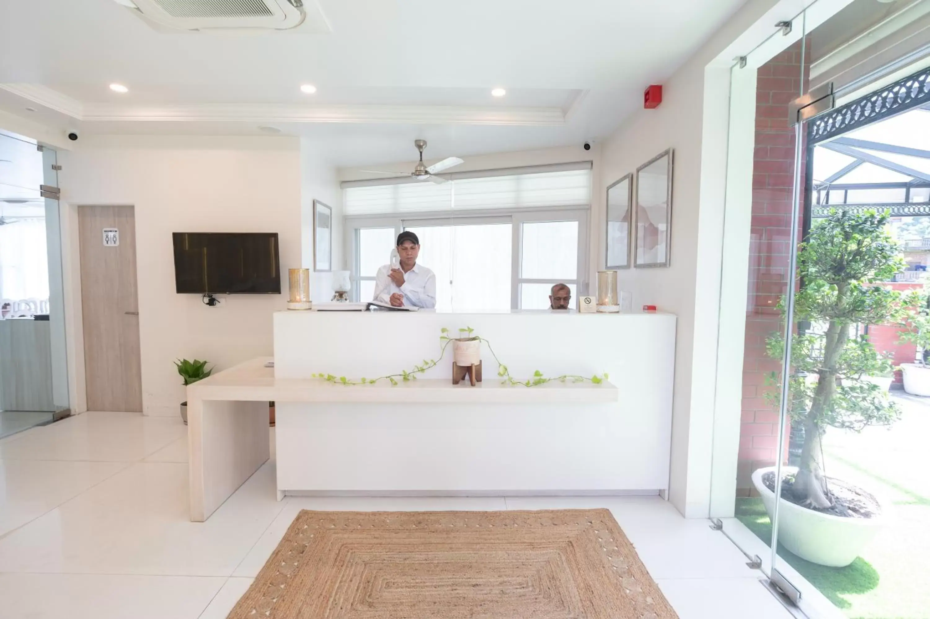 Lobby or reception in Terrakotta Rishikesh Lobby or reception in Terrakotta Rishikesh