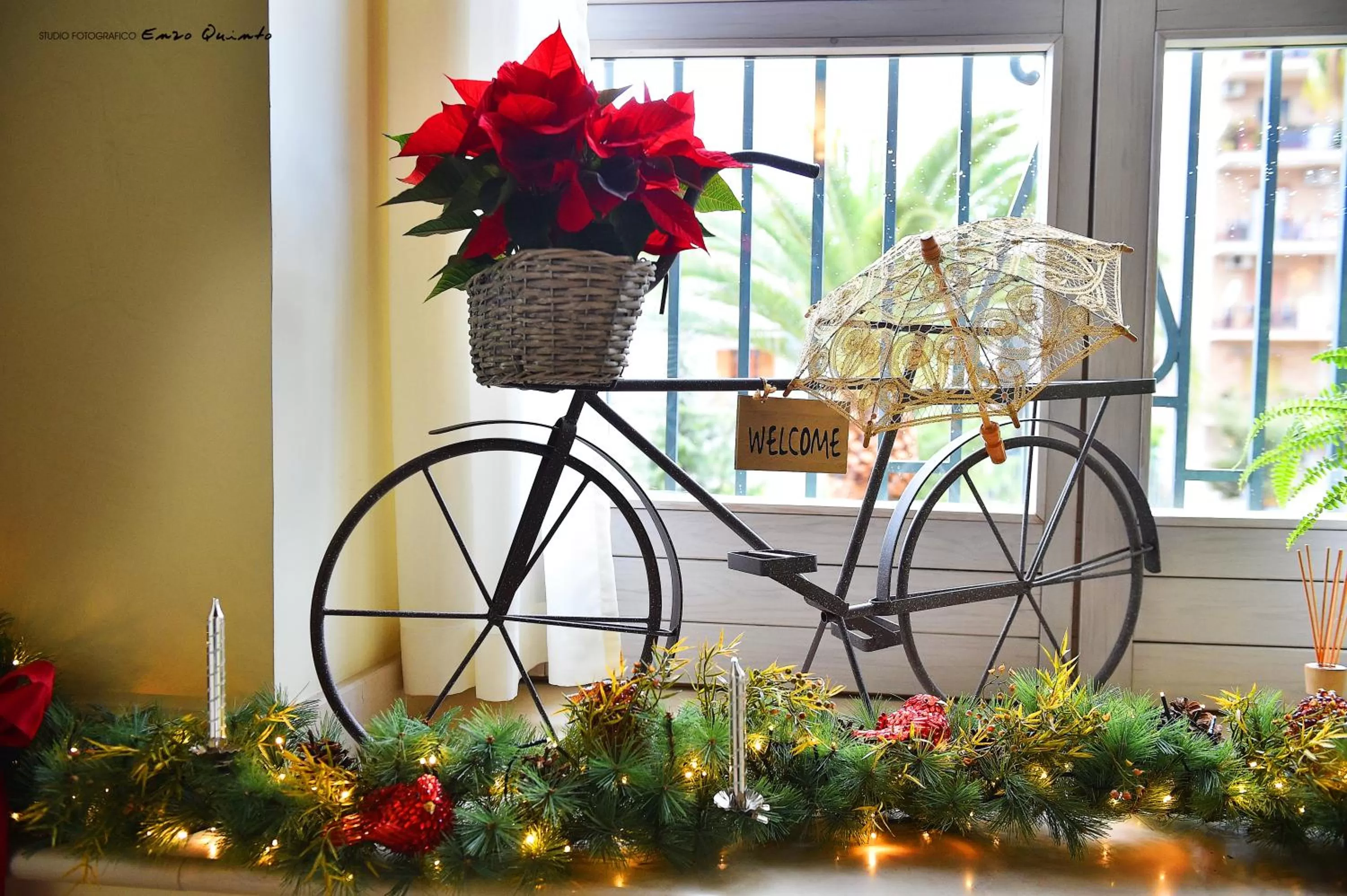 Decorative detail in Villa Pallotta Luxury B&B