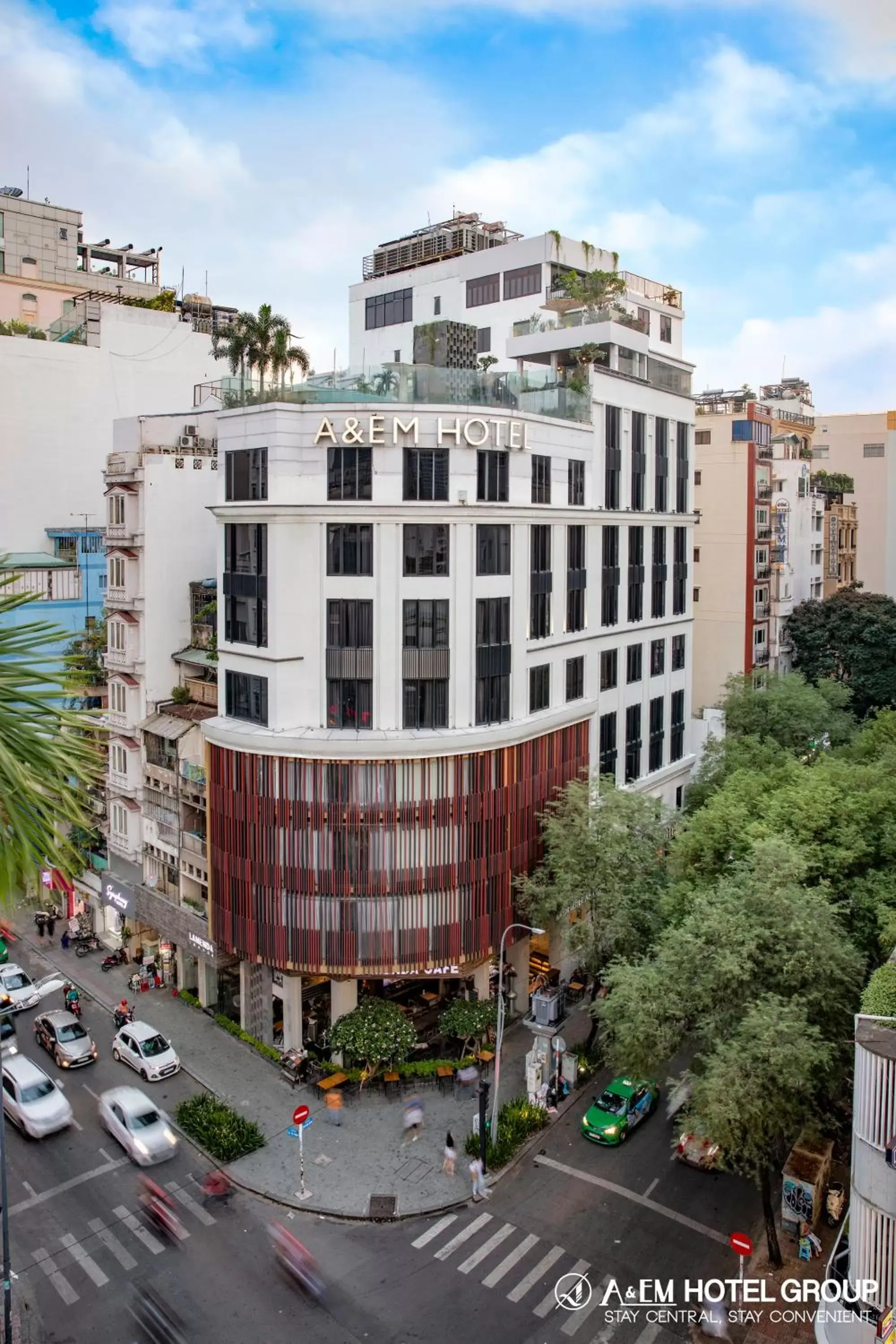 Property building in A&EM Saigon Hotel Property building in A&EM Saigon Hotel