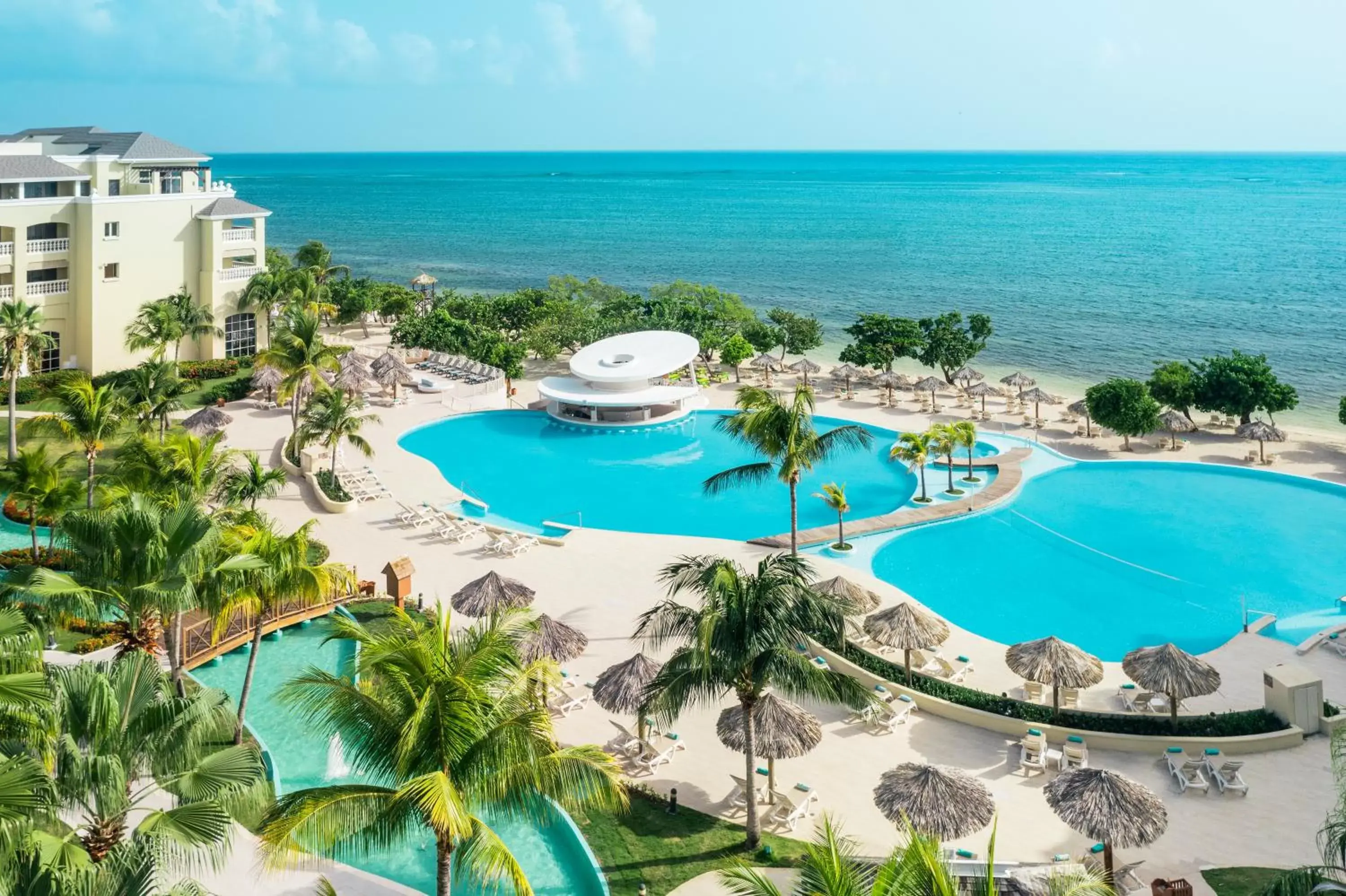 Bird's eye view, Pool View in Iberostar Rose Hall Beach