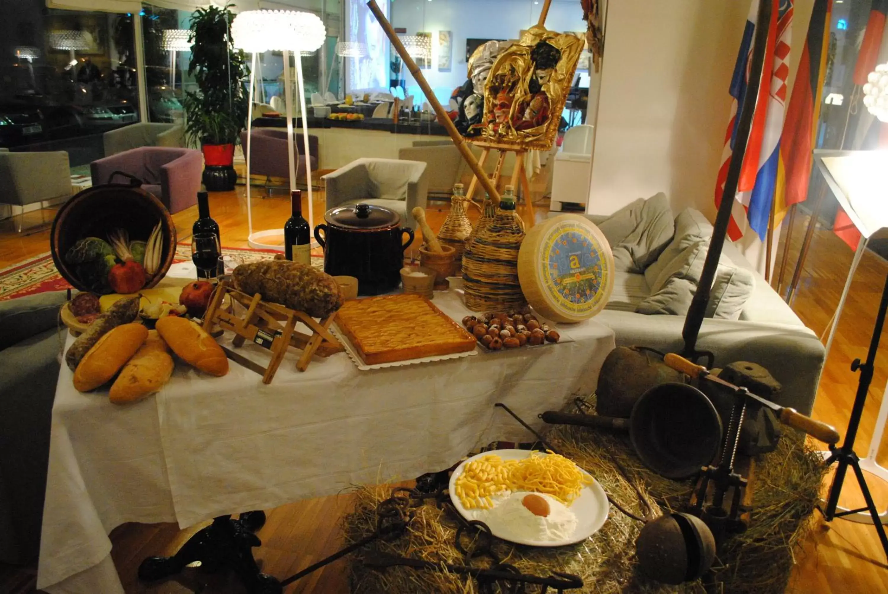 Lobby or reception in Schio Hotel