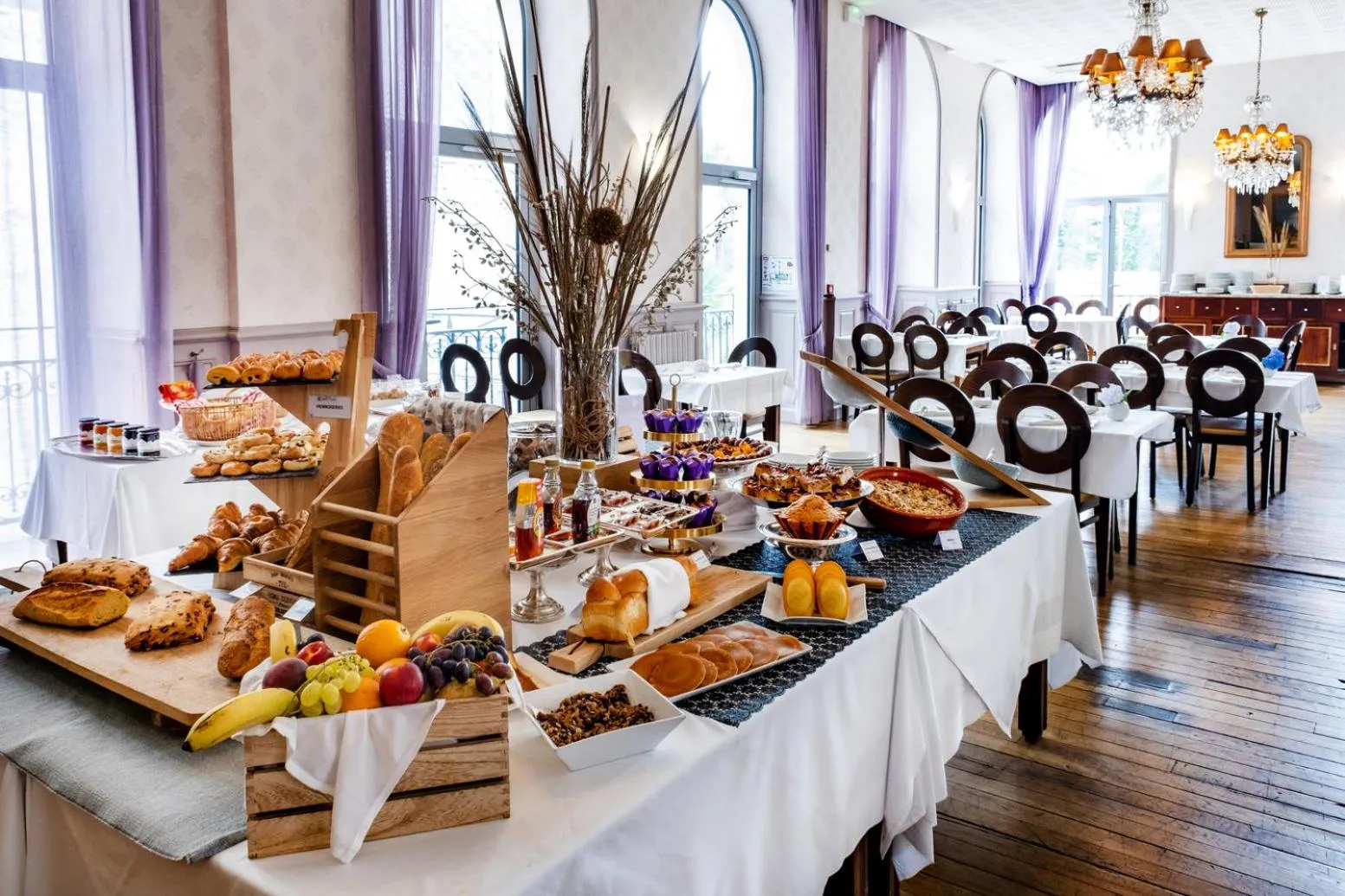 Breakfast in Grand Hotel Gallia & Londres