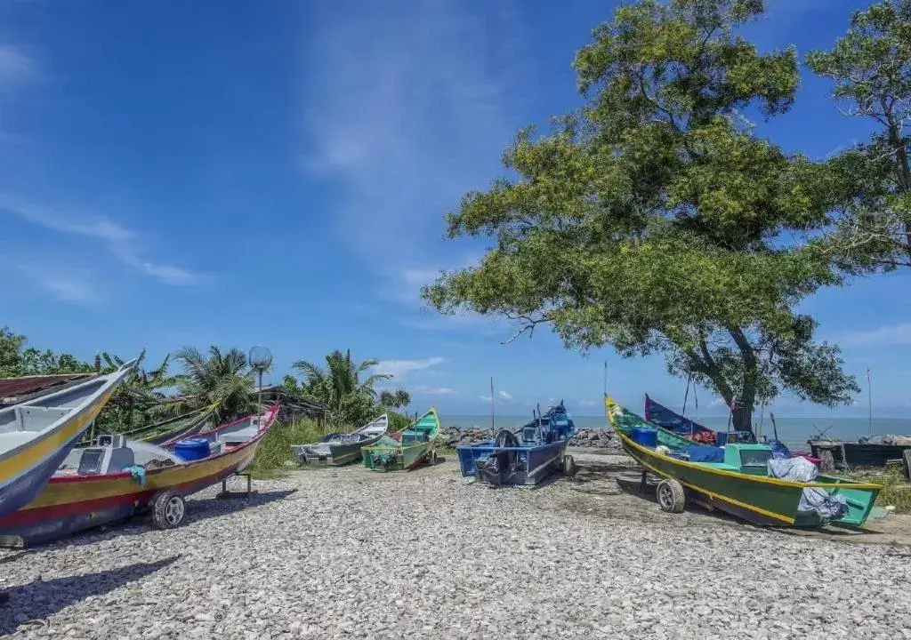 Beach in Ajang Hotel