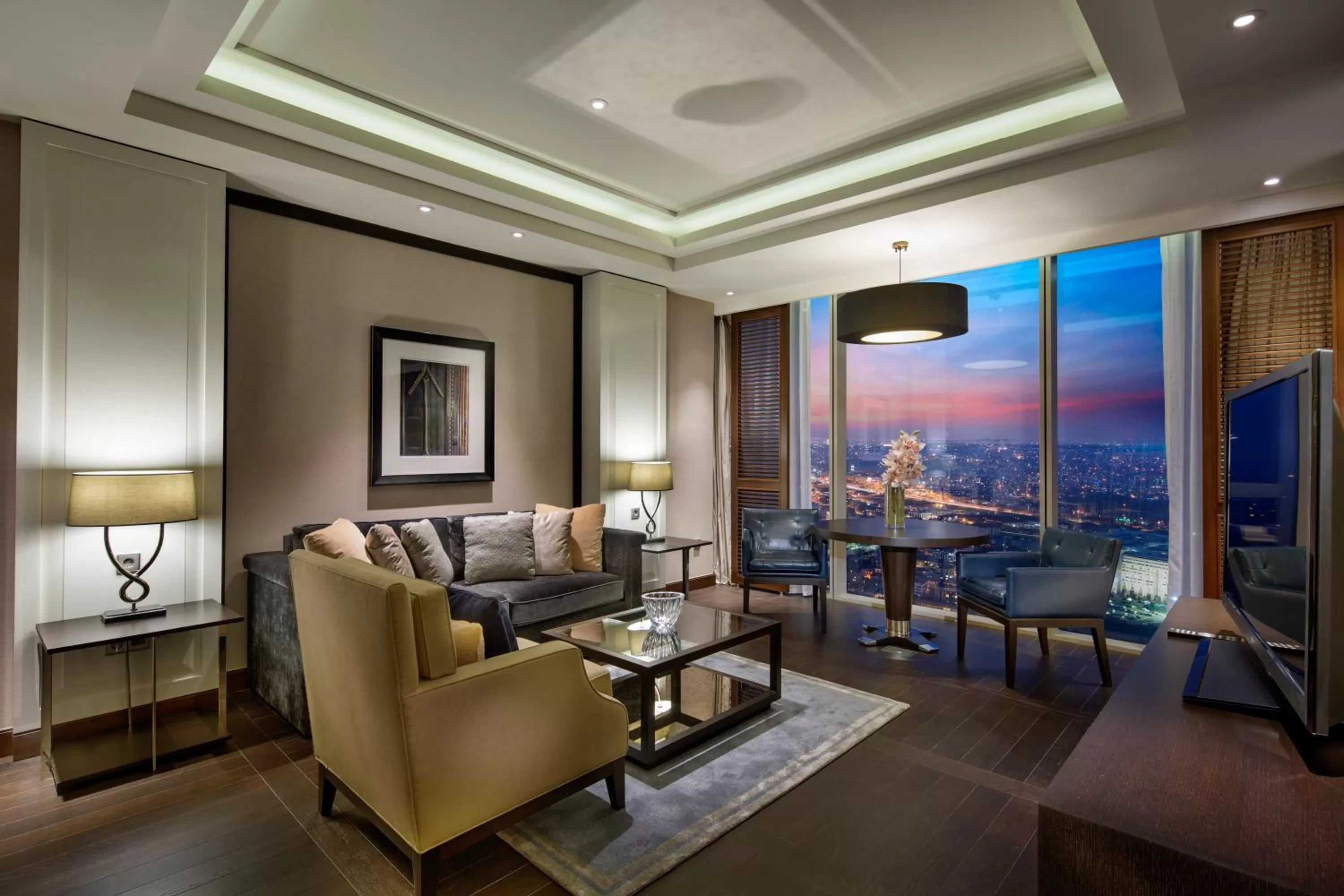 Living room in Hilton Istanbul Bomonti