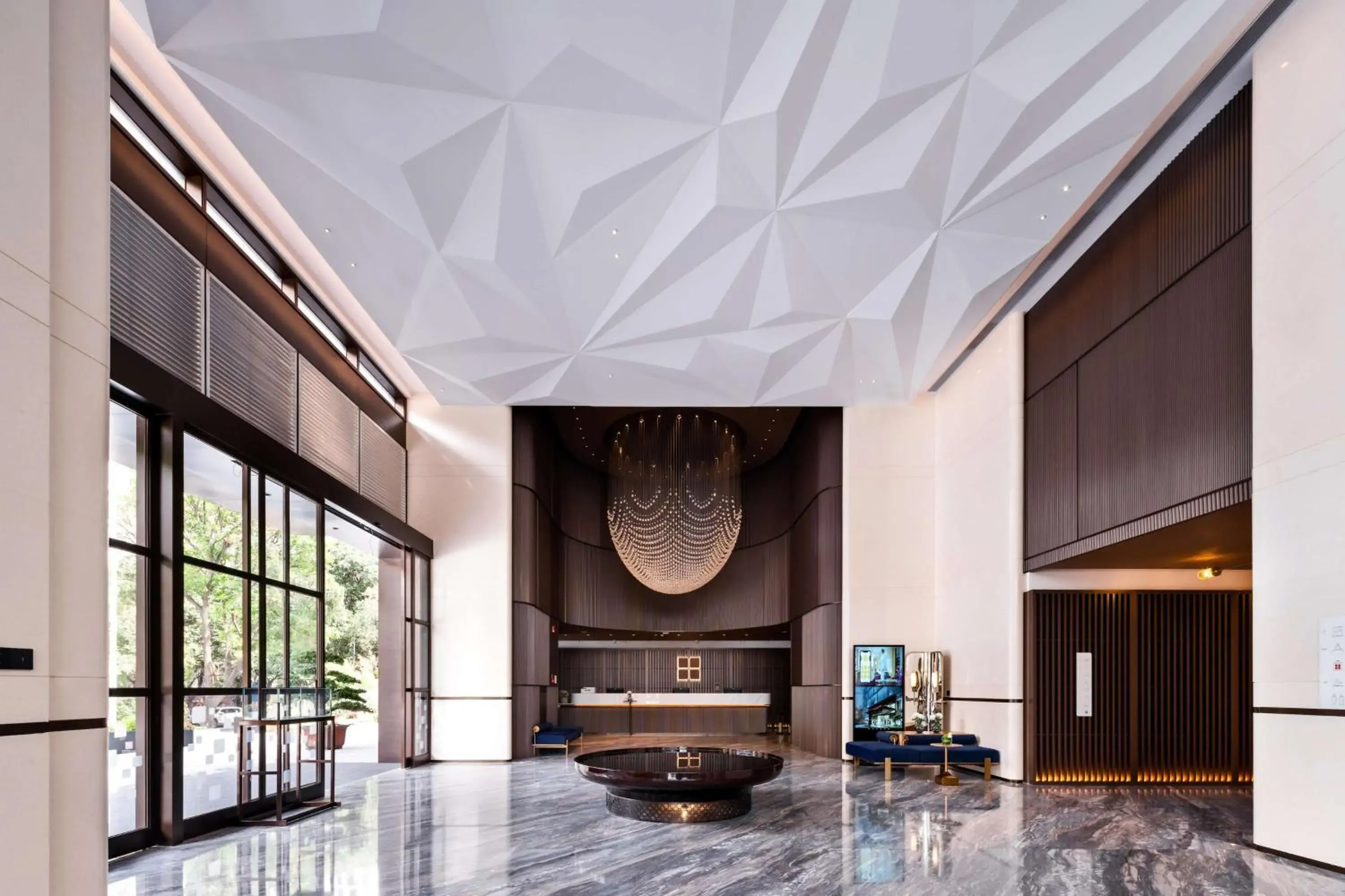 Lobby or reception, Lobby/Reception in Hilton Garden Inn Shenzhen Nanshan Science & Technology Park