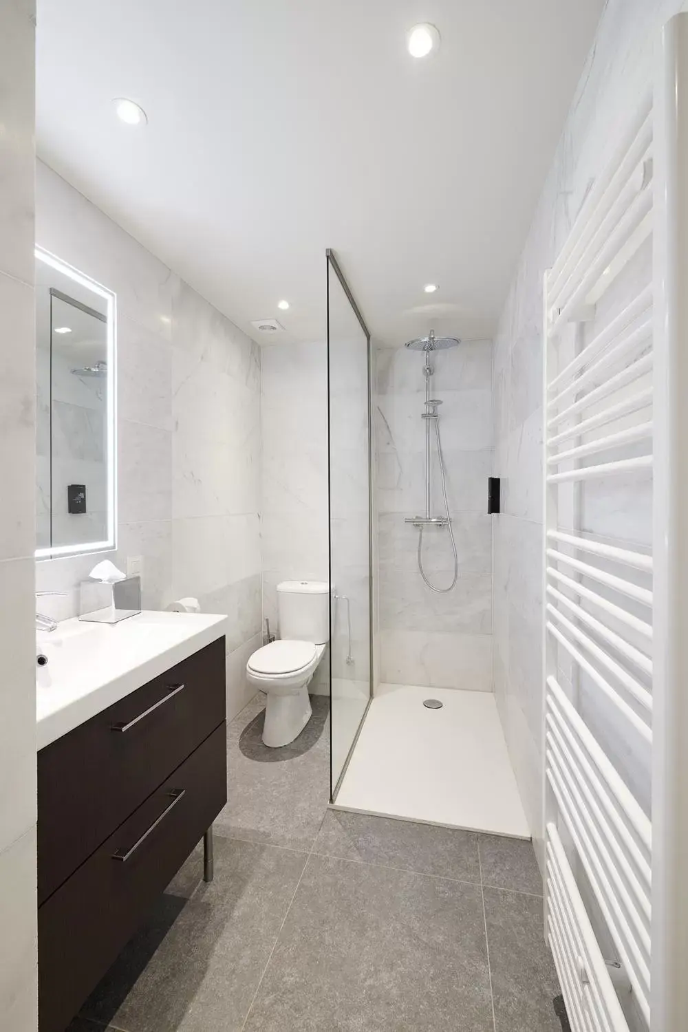 Shower, Bathroom in Hotel Royal Astrid