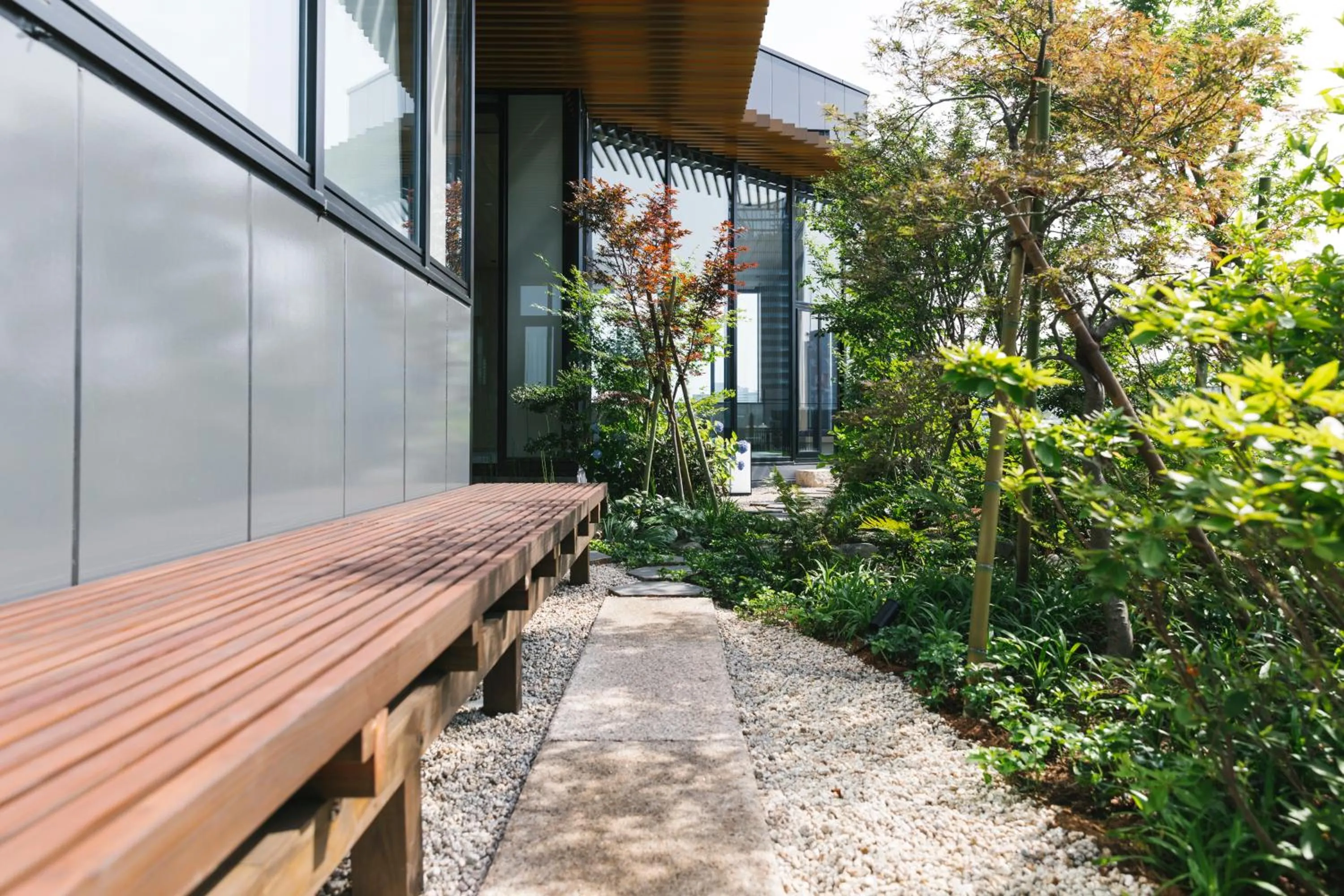 Garden in Hotel Yaenomidori Tokyo