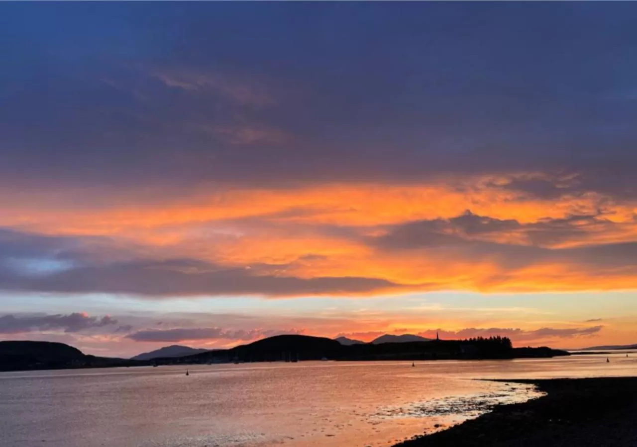 Sea view in Oban Bay Hotel