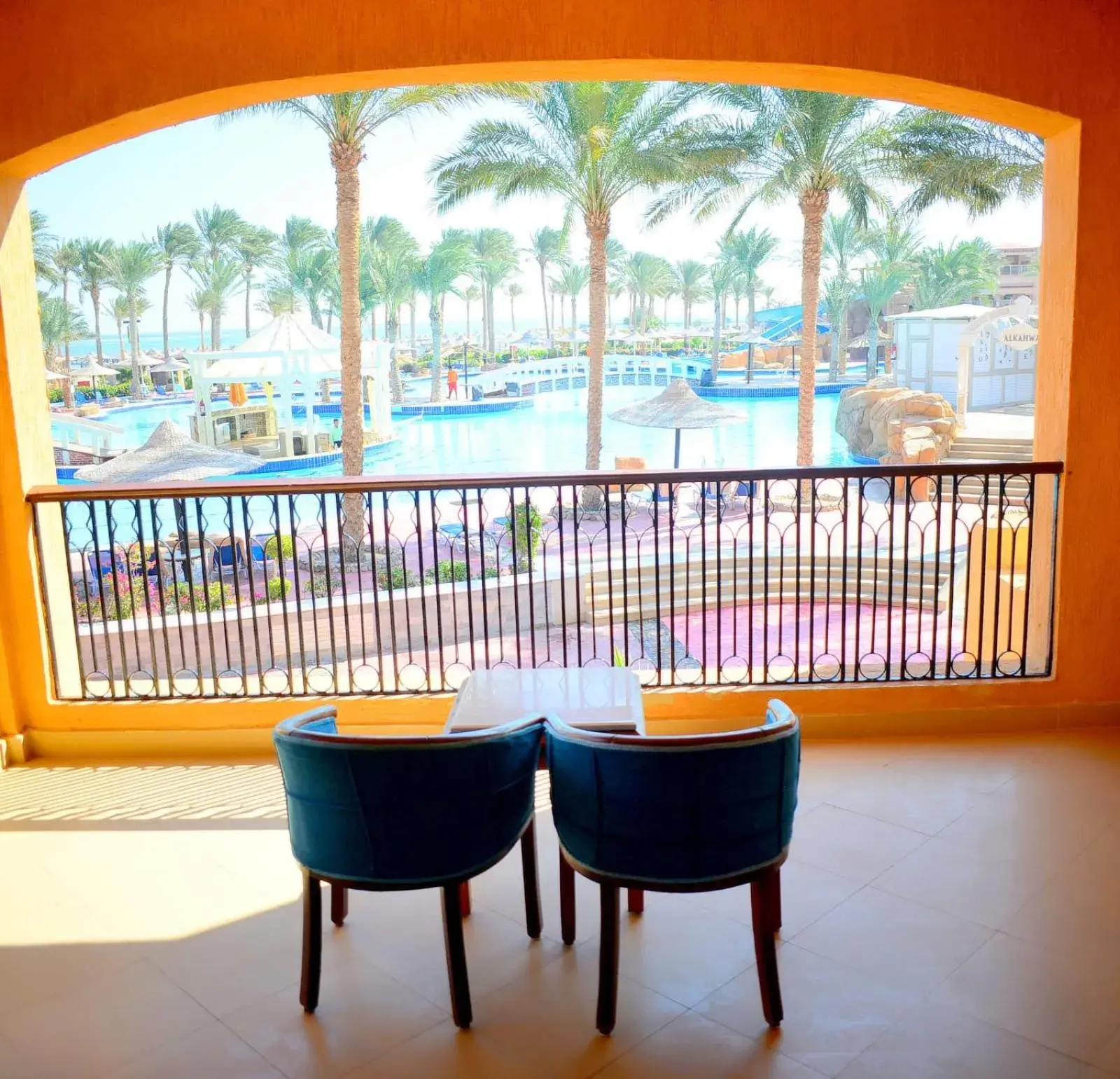 Balcony/Terrace in Sea Beach Aqua Park Resort