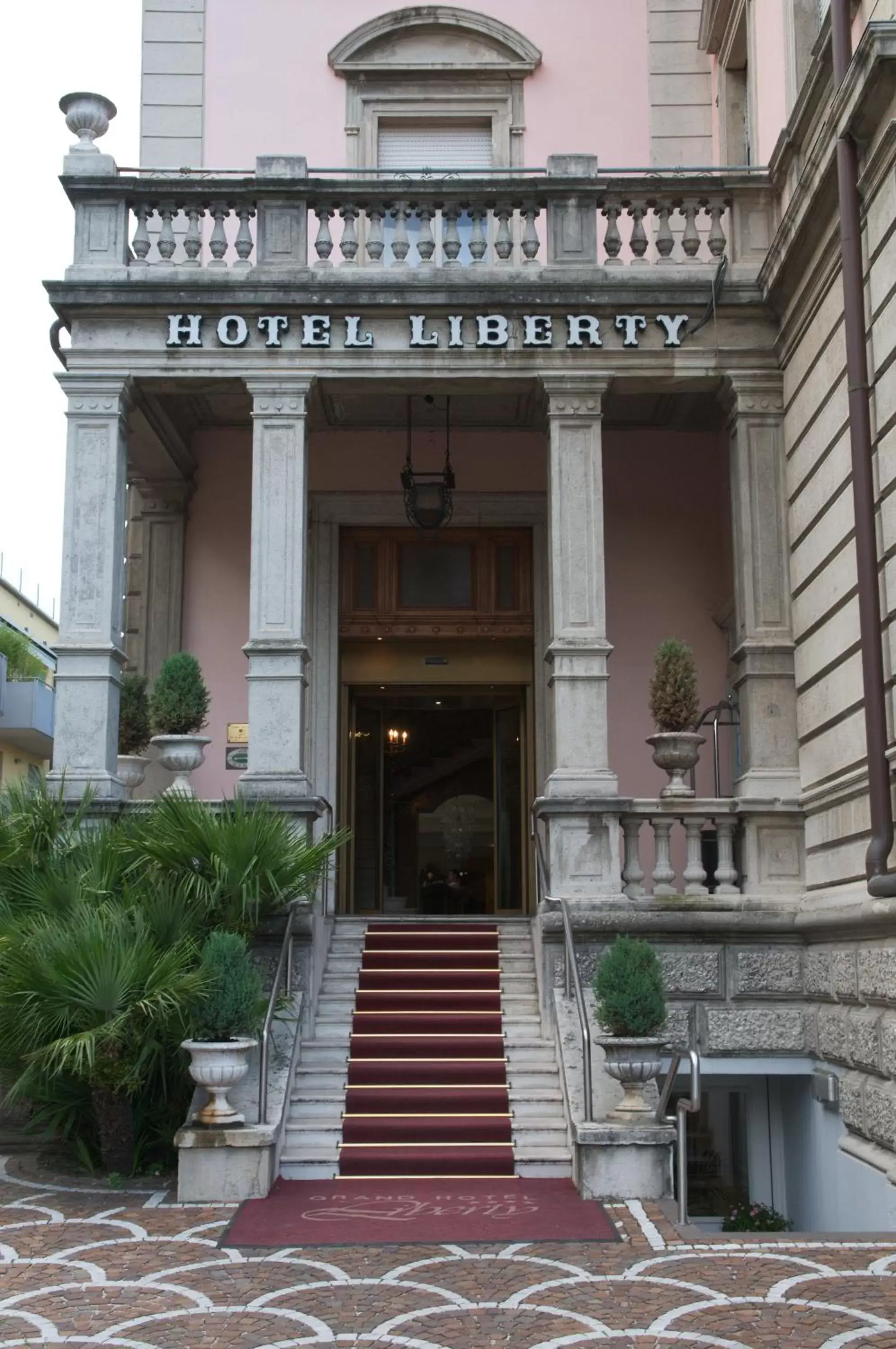 Facade/entrance in Grand Hotel Liberty