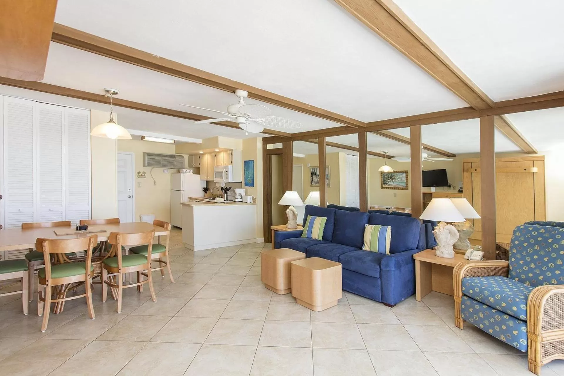 Living room in Sea Club IV Resort