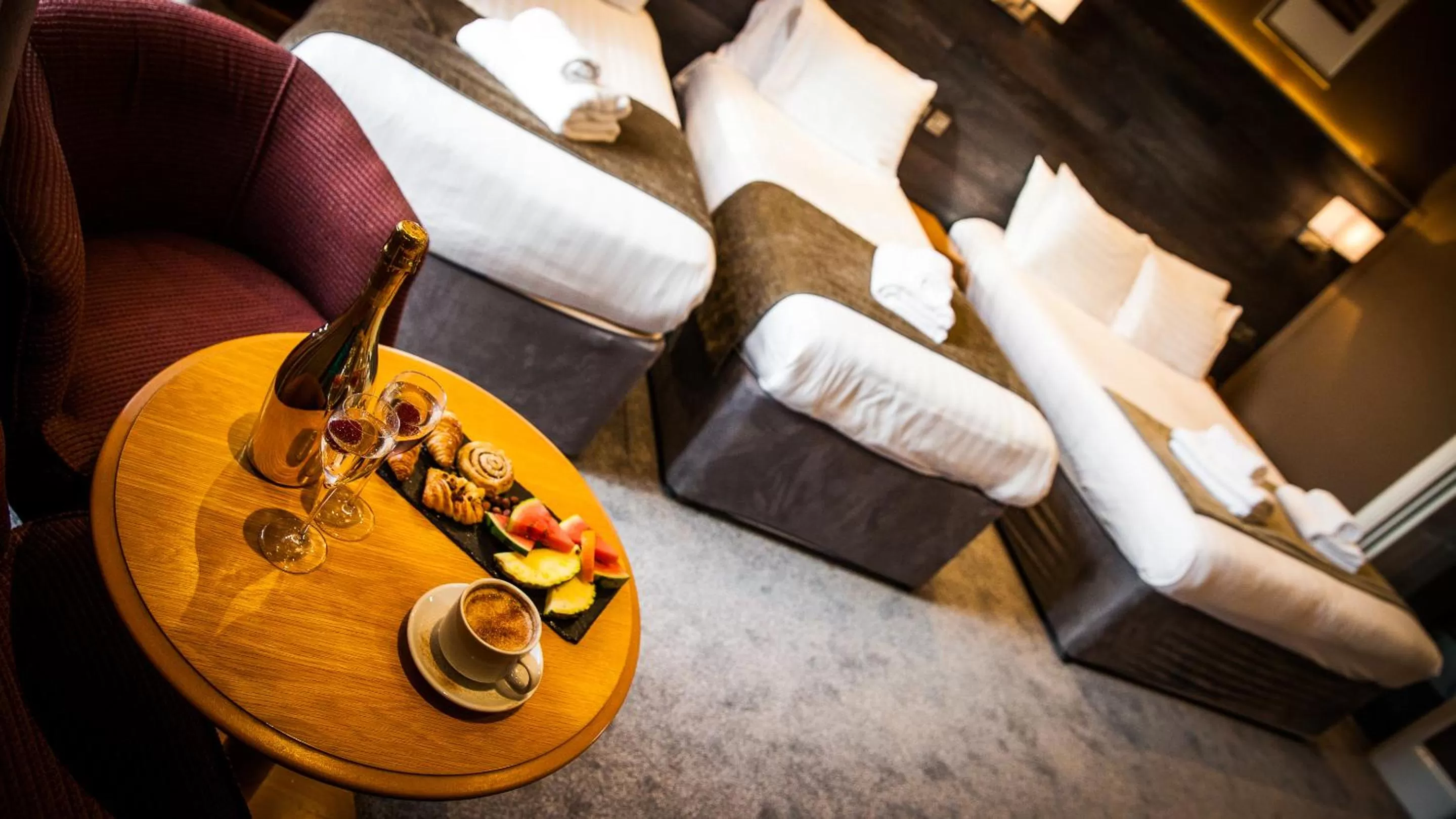 Seating area in Heywood Spa Hotel