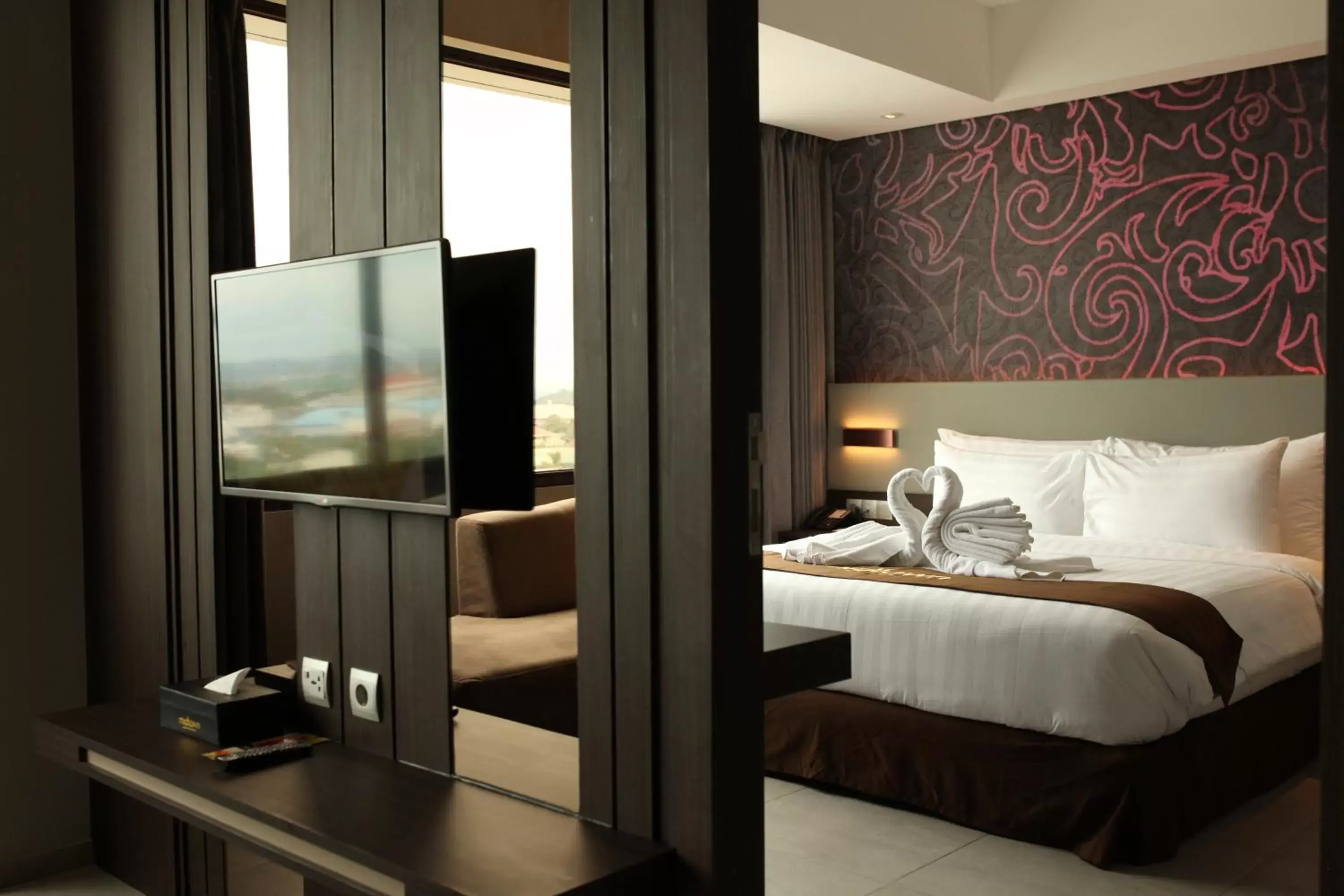 Bedroom, Bed in Midtown Hotel Samarinda