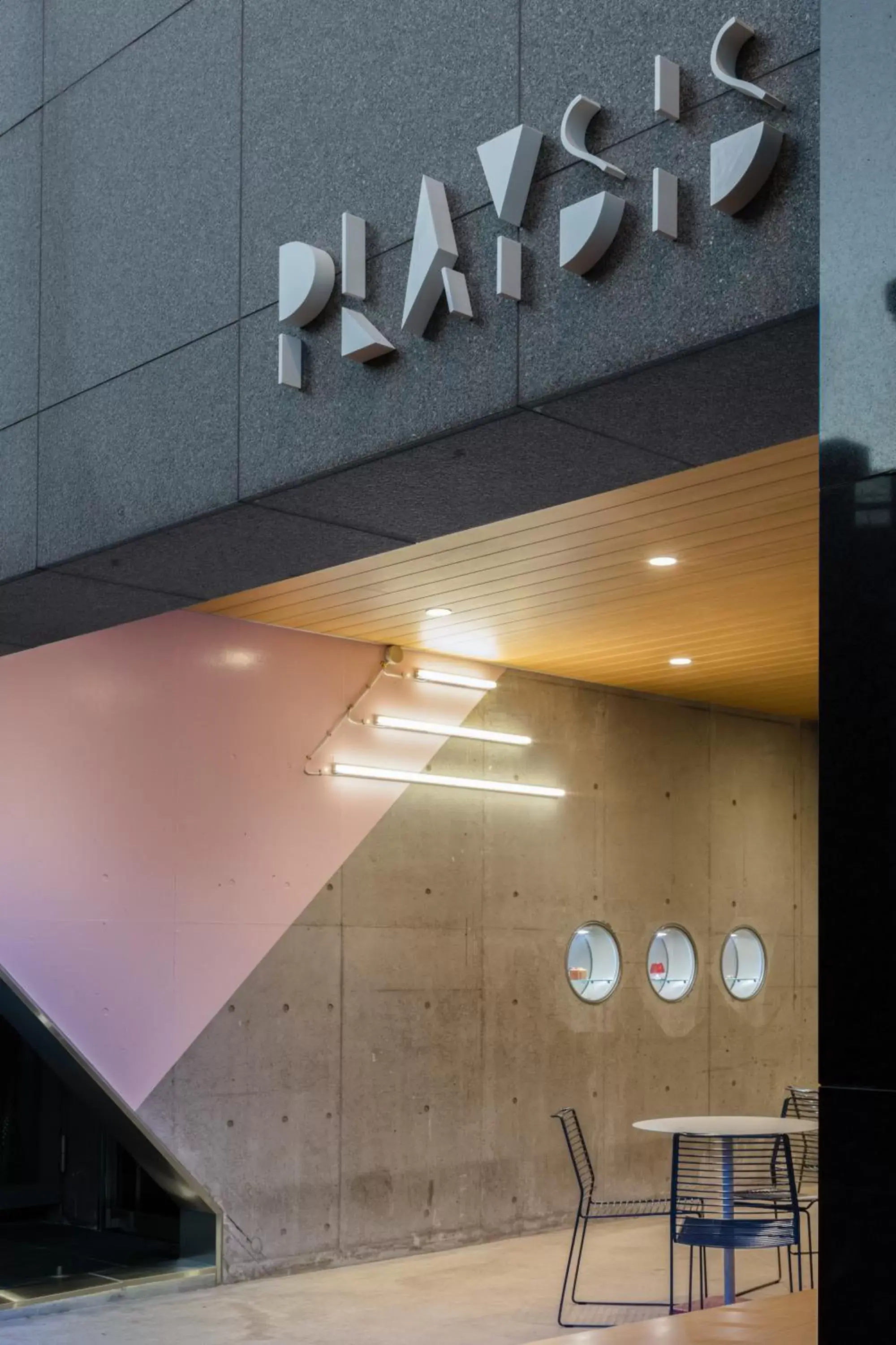 Property building in PLAYSIS East Tokyo