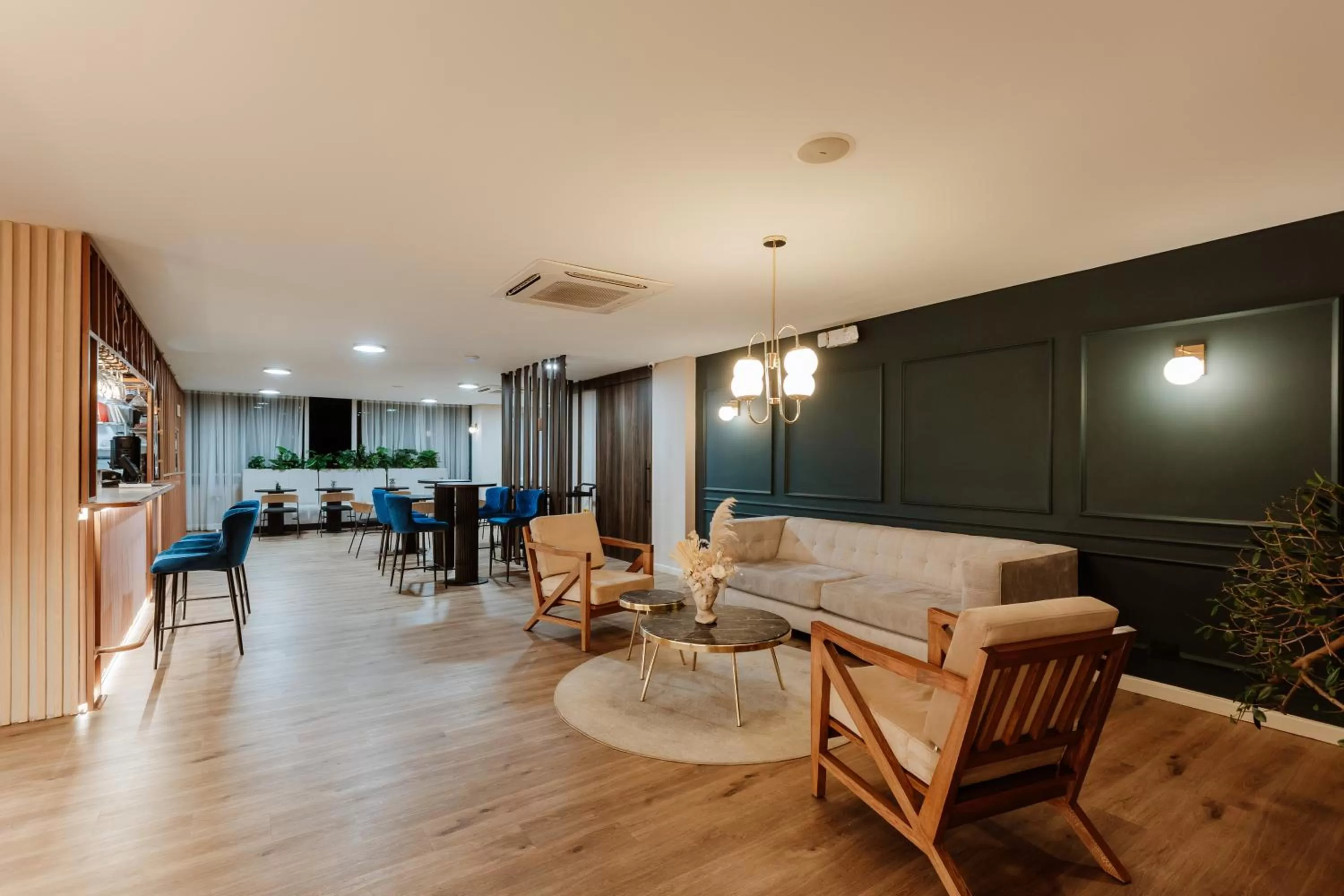 Lobby or reception in 1616 Hotel