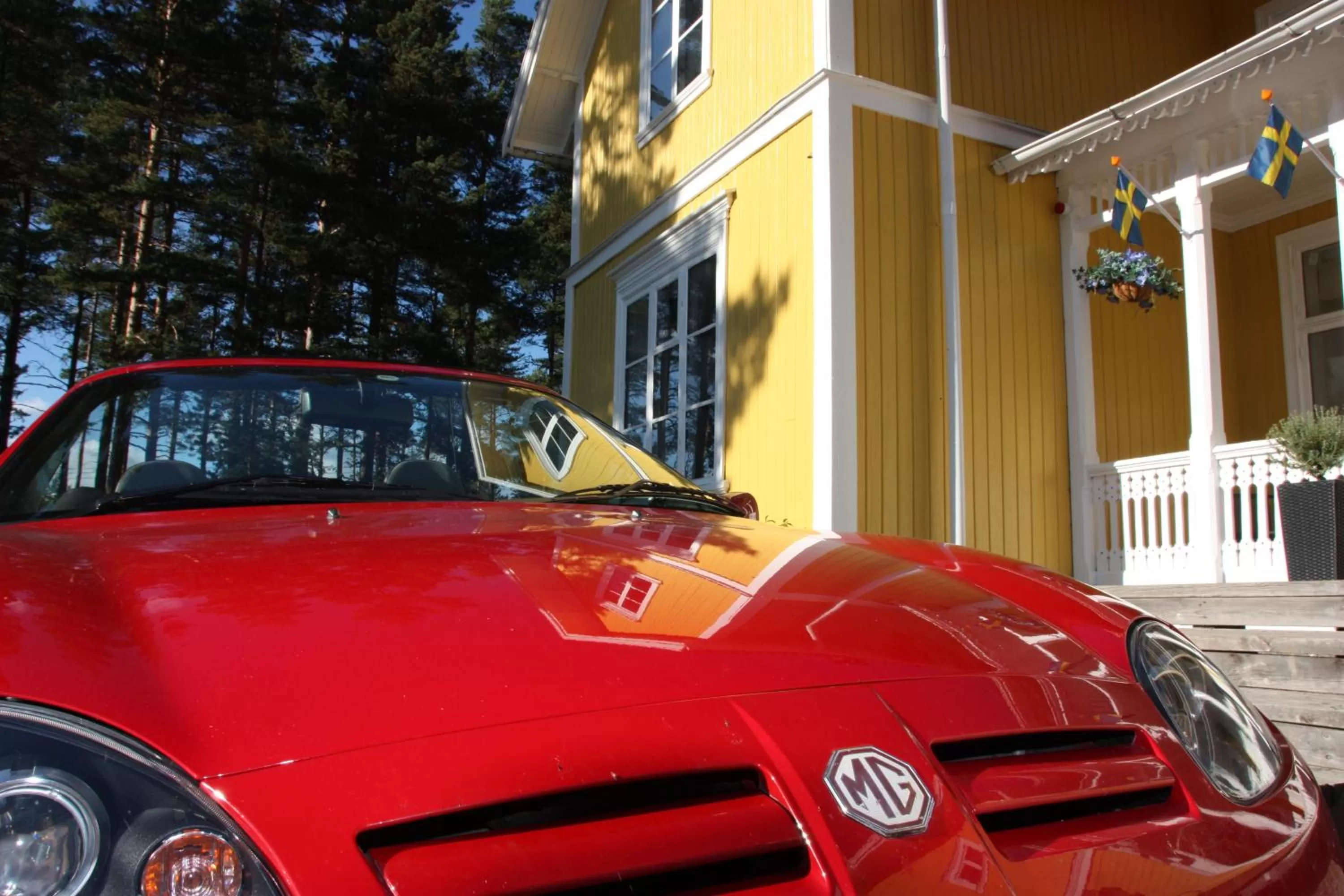 Facade/entrance in Hedenstugan B&B Hotel