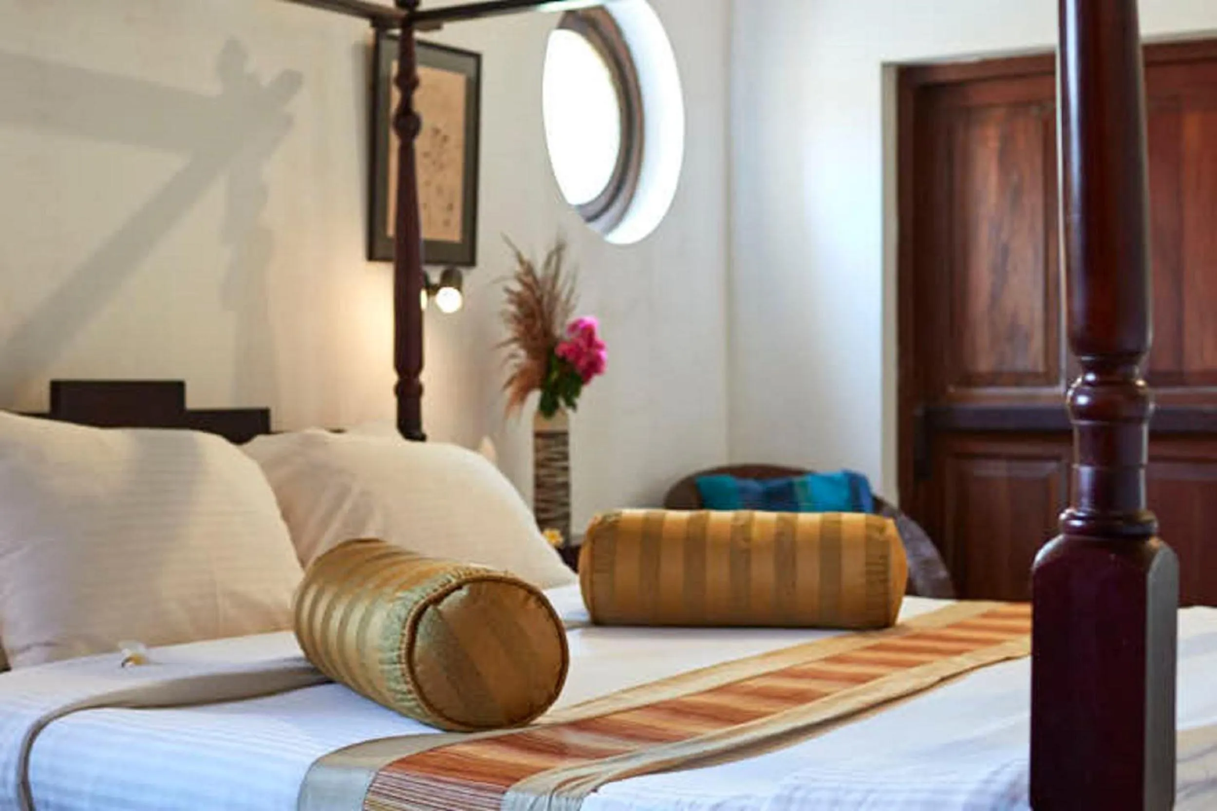 Bedroom, Bed in Villa Sunbird Negombo